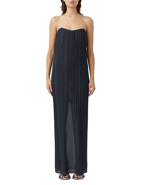 ELODIE EVENING DRESS: SLEEK A-LINE GOWN