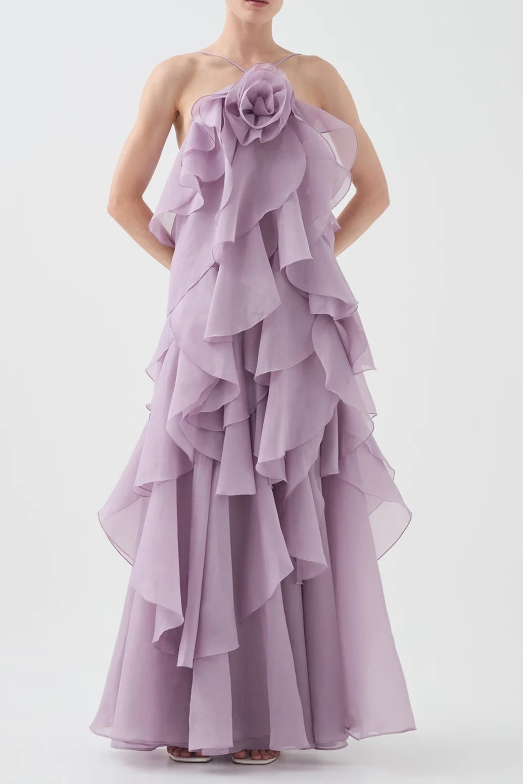 25RE5004_LLC_3_1746756601 OFF-SHOULDER RUFFLE MAXI DRESS PURPLE