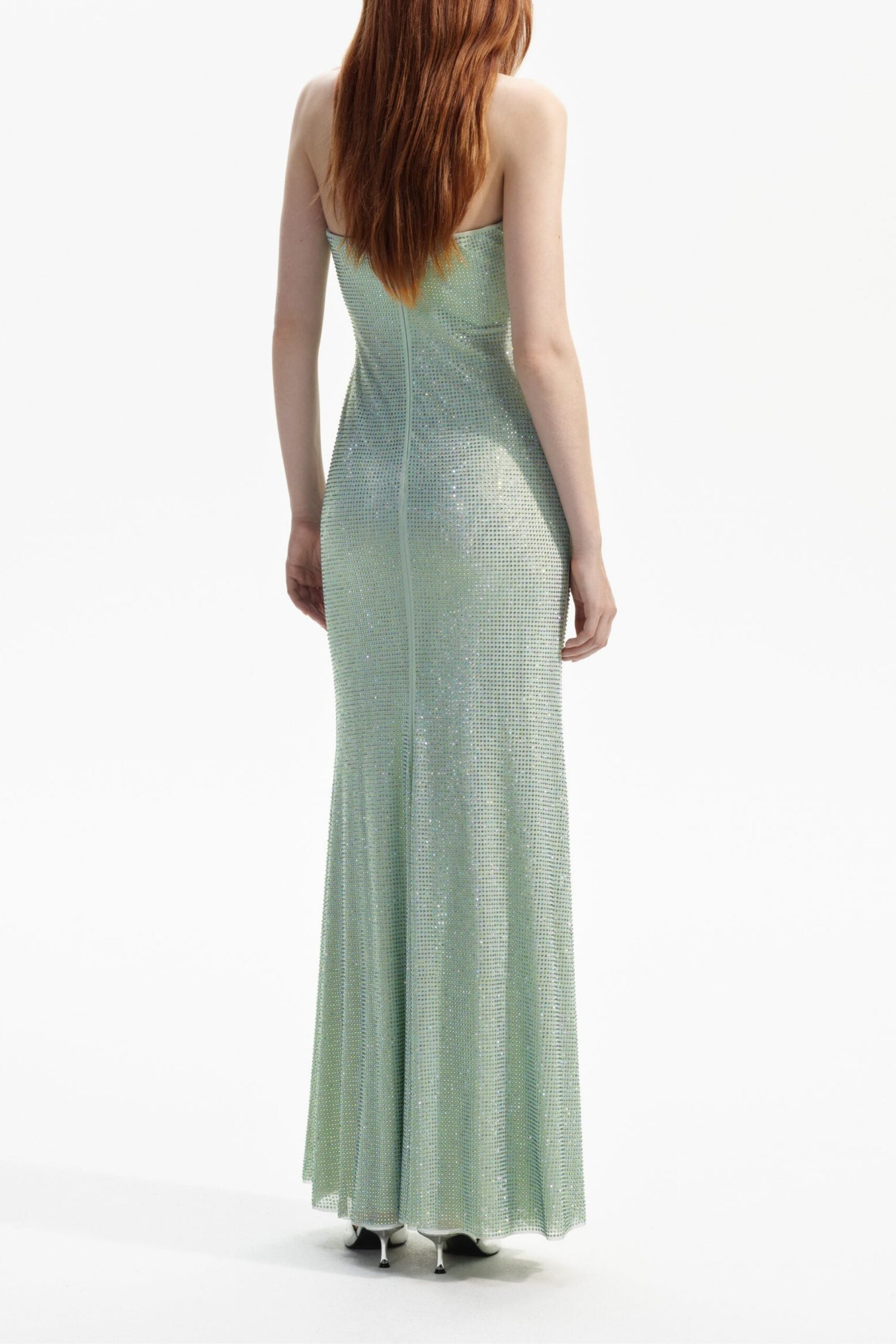 MERMAID SEQUIN MAXI DRESS FOR EVENING