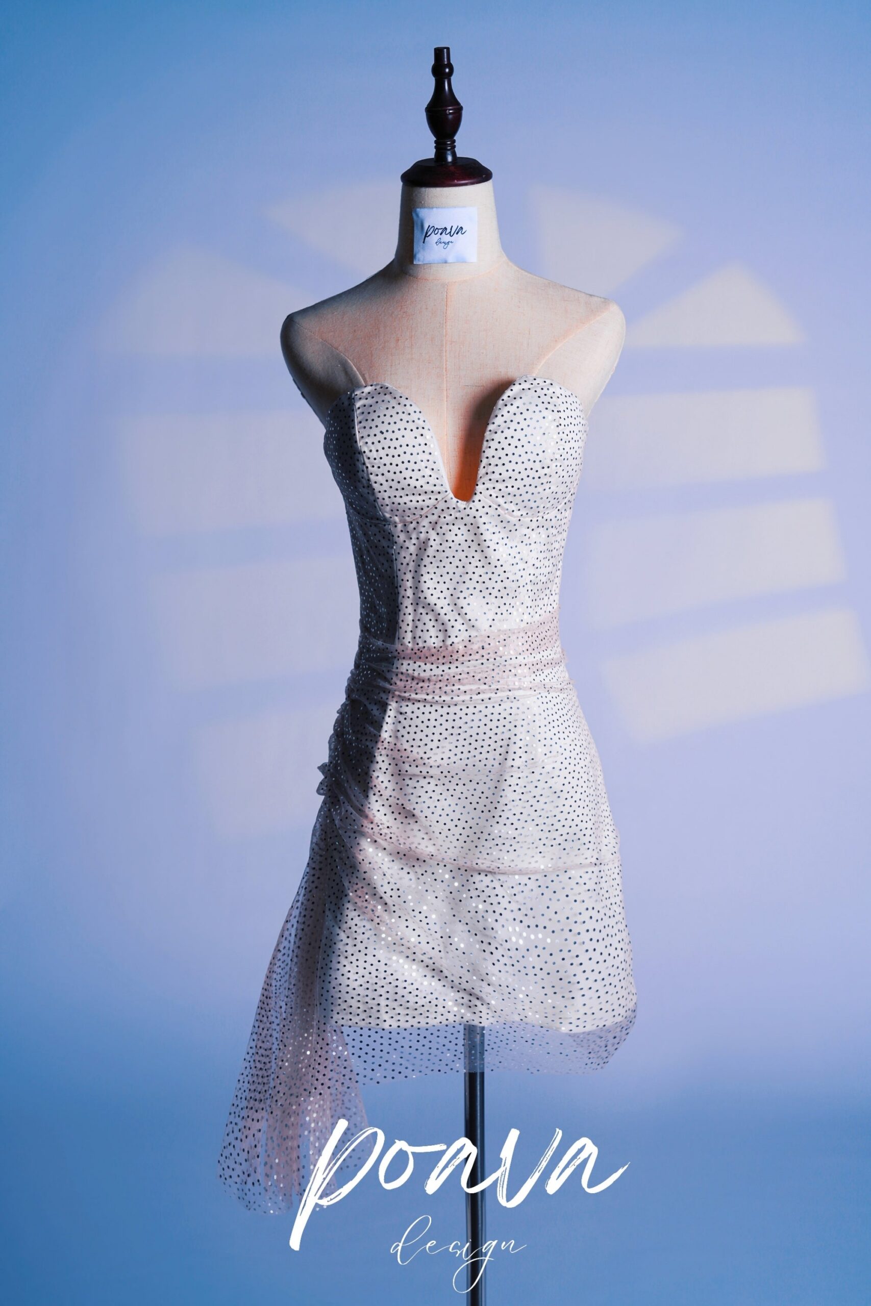 SEQUIN TULLE PINK MINI DRESS FOR PARTY