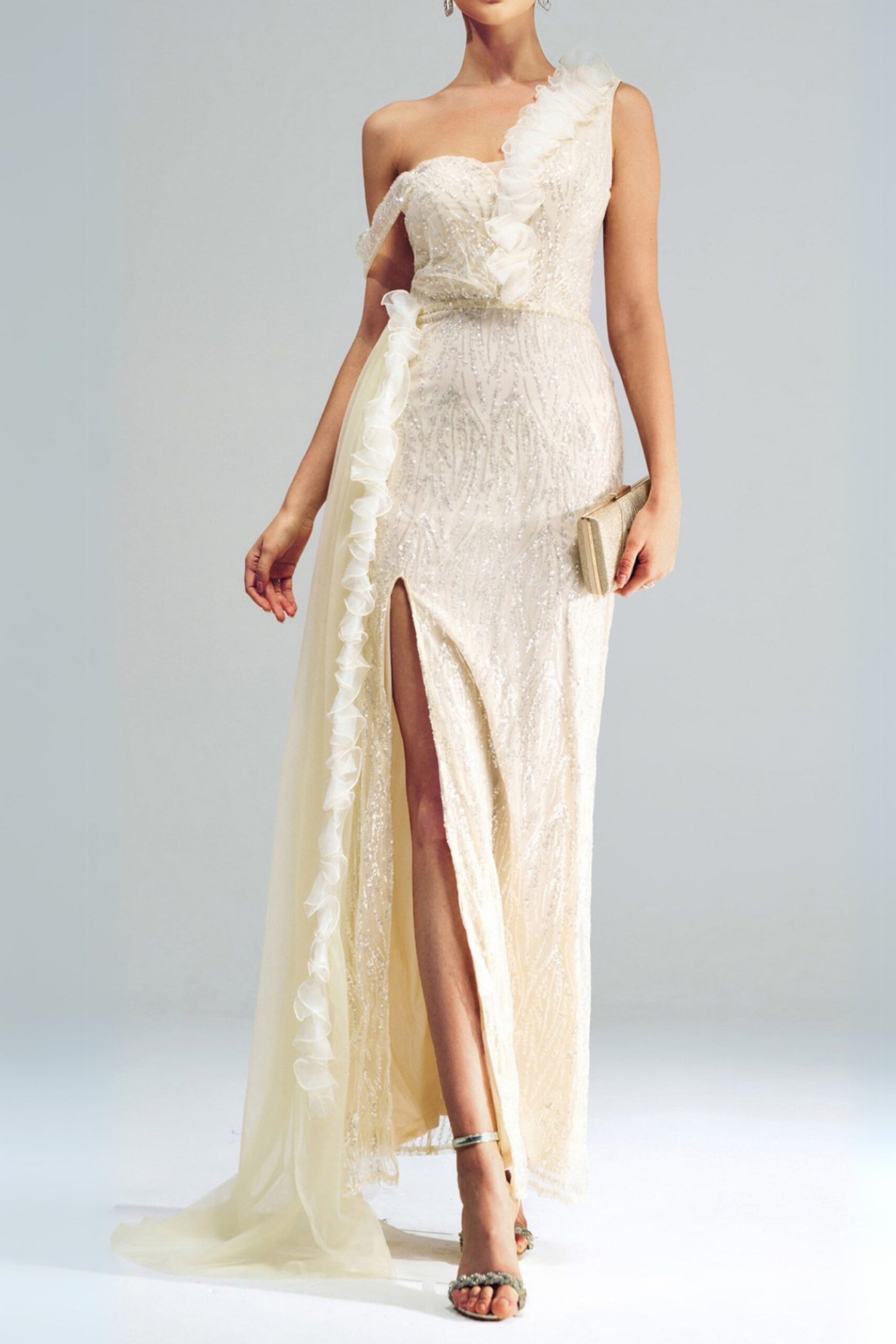 260_ff45e134-3928-4e95-8534-76c550530cec SPAGHETTI STRAP FLORAL SPLIT MAXI DRESS