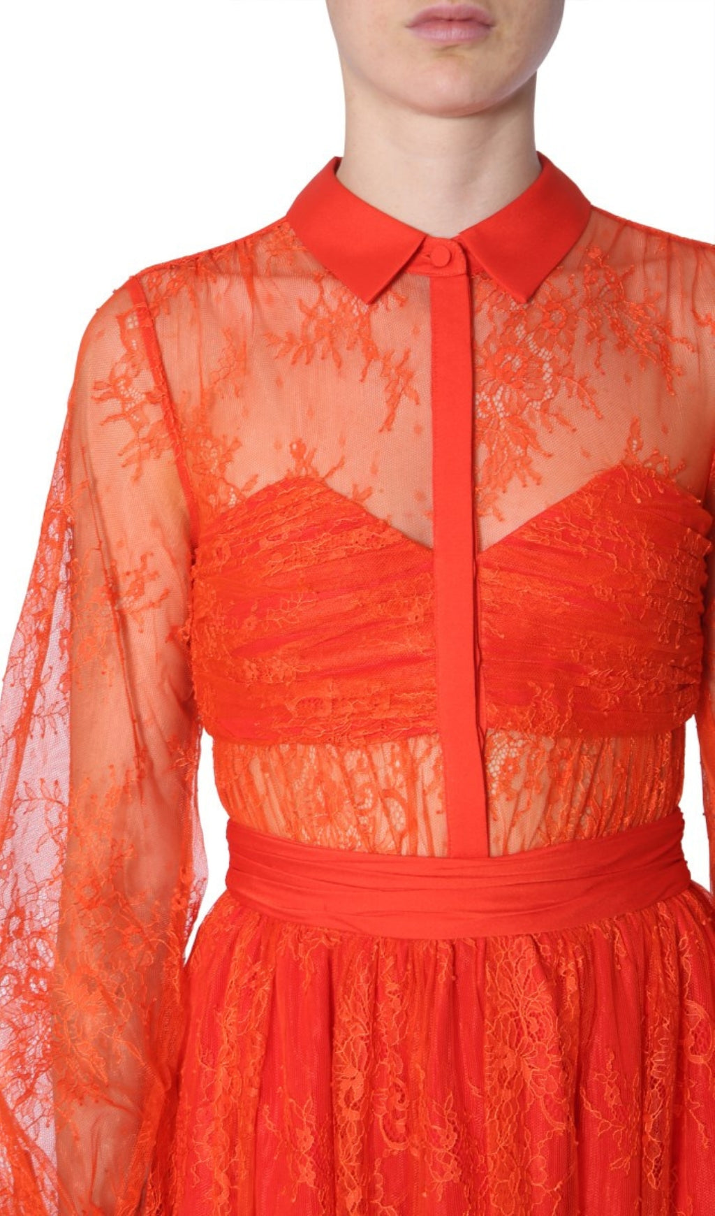 LONG SLEEVE LACE DRESS FOR WEDDING GUEST