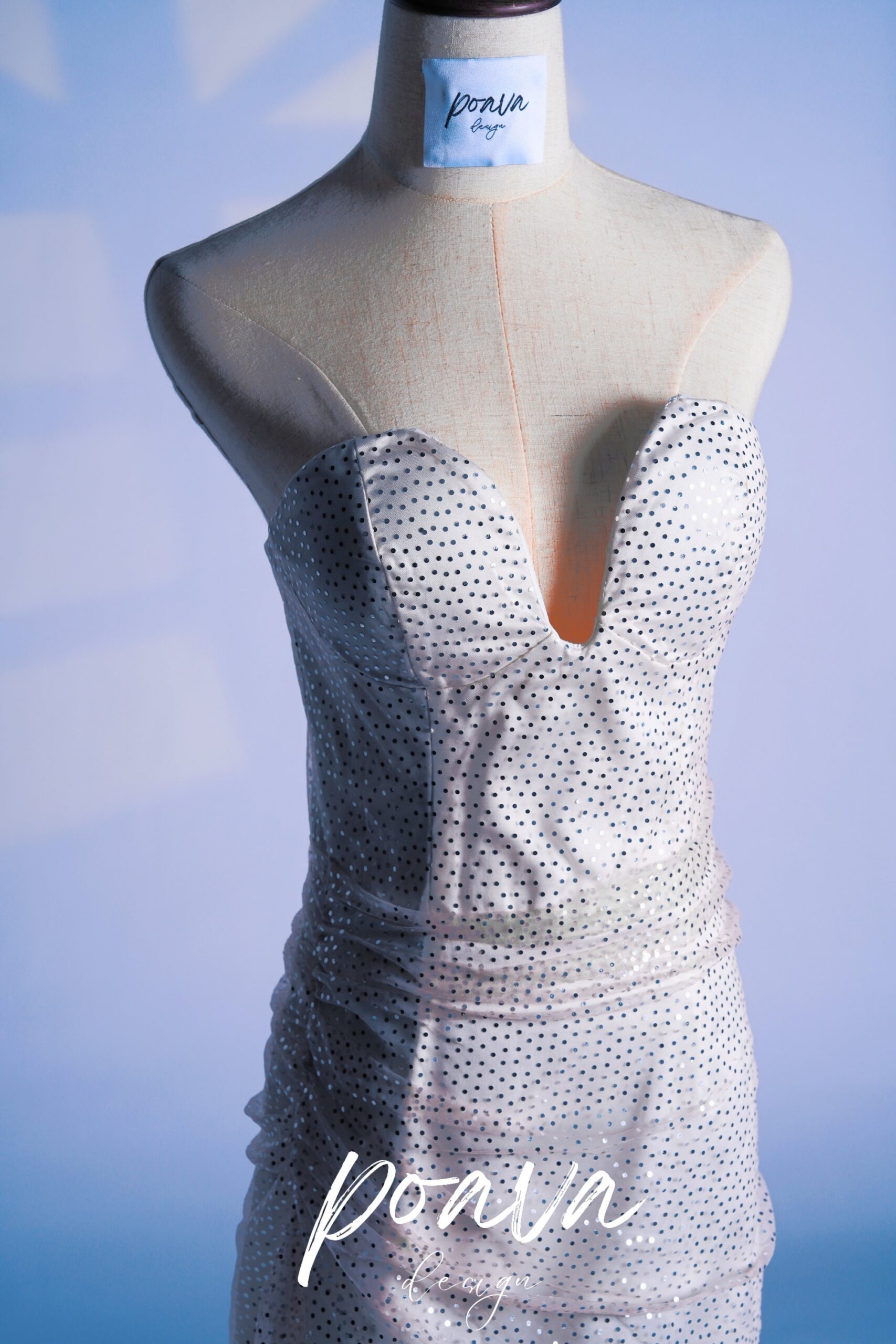 SEQUIN TULLE PINK MINI DRESS FOR PARTY