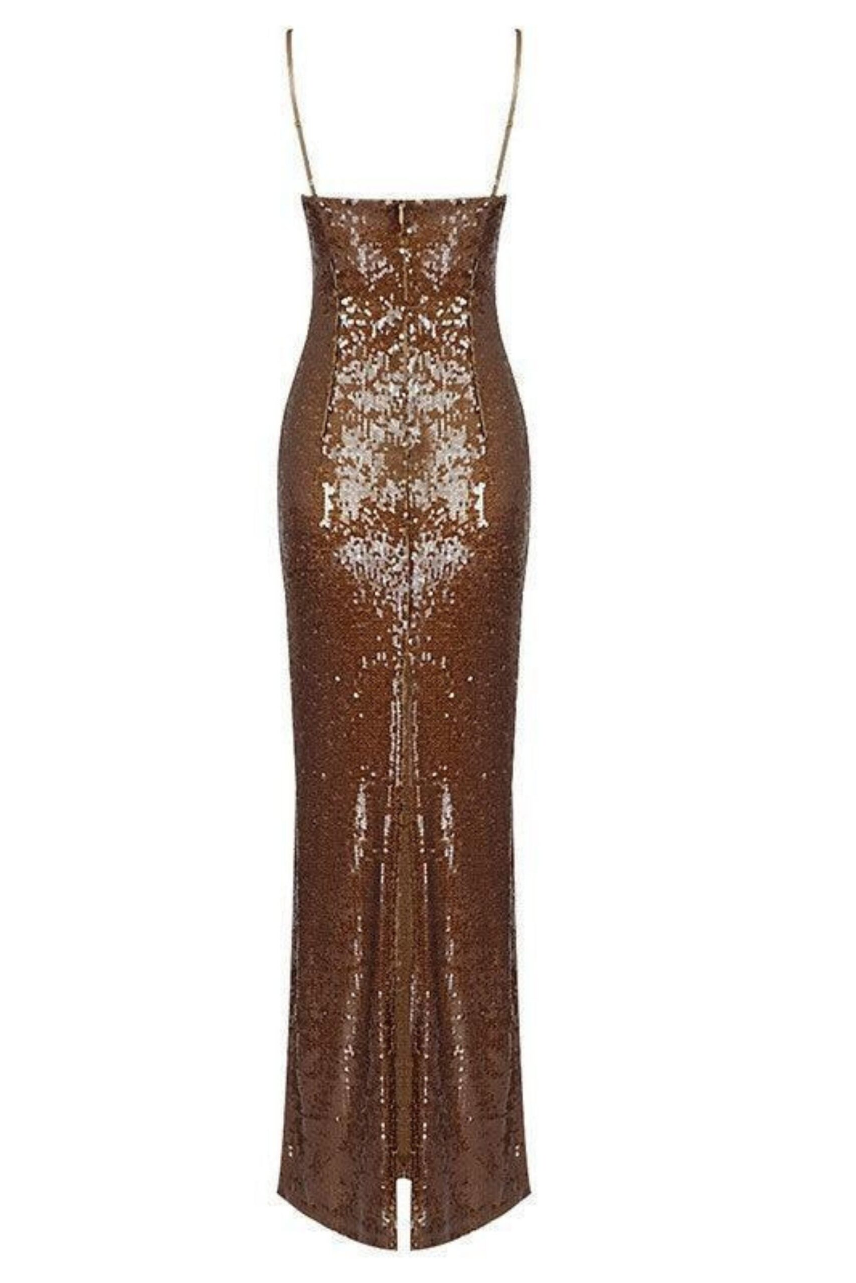 LORELEI BROWN SEQUIN PARTY DRESS
