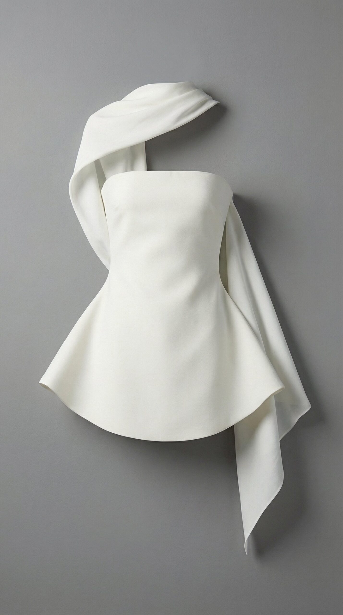 CALWA STRAPLESS FLARE MINI DRESS FOR PARTY