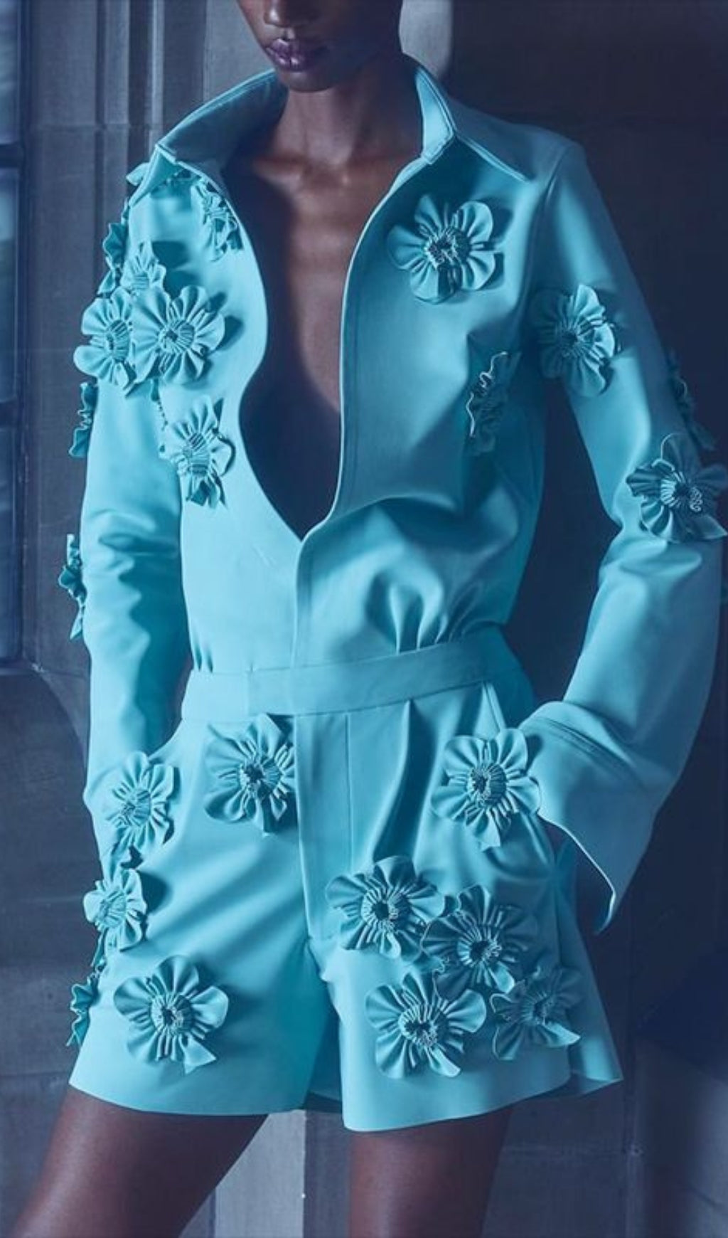 2_03bc0135-6e9c-4f0d-940e-07c6aa3f5272 FLORAL EMBELLISHED ROMPER FOR WEDDING GUEST