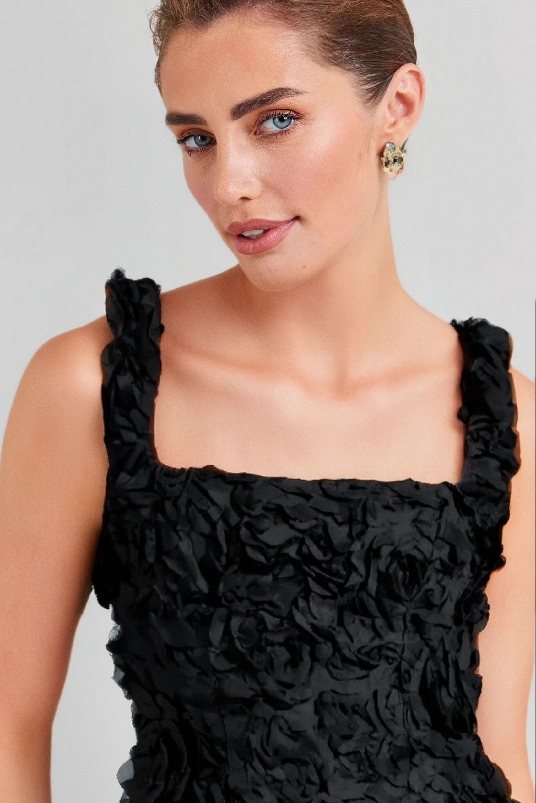 2_04e9c56e-1434-4af1-ba28-fd2f034f5718 BLACK FLOWER MINI DRESS FOR PARTY