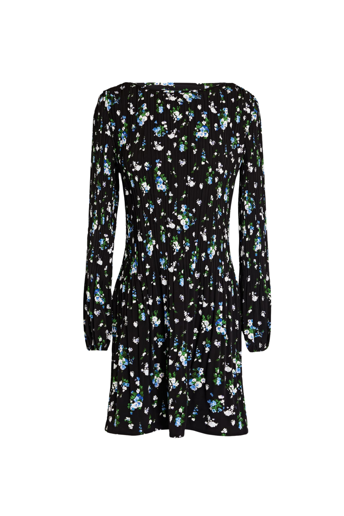 FLORAL PLISSÉ CREPE MINI DRESS, VINTAGE DAY