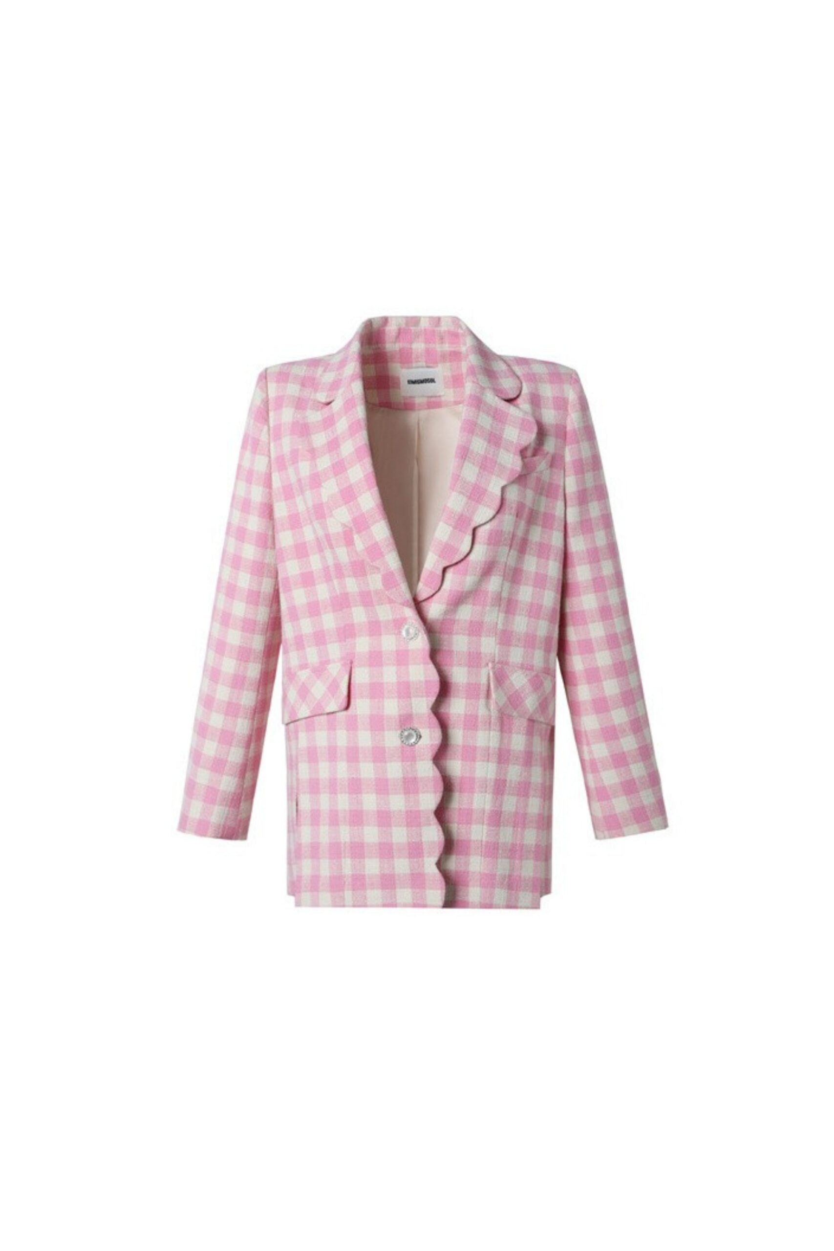 PINK TWEED MINI DRESS FOR PARTY
