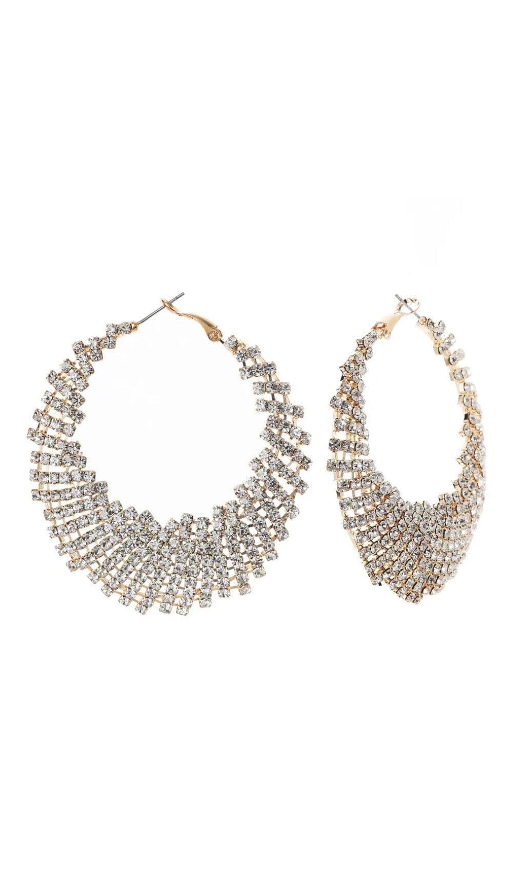 2_292a940f-3684-4baa-9be0-0991c838d377 GLAM GOLD DIAMANTE HOOP EARRINGS FOR PARTY