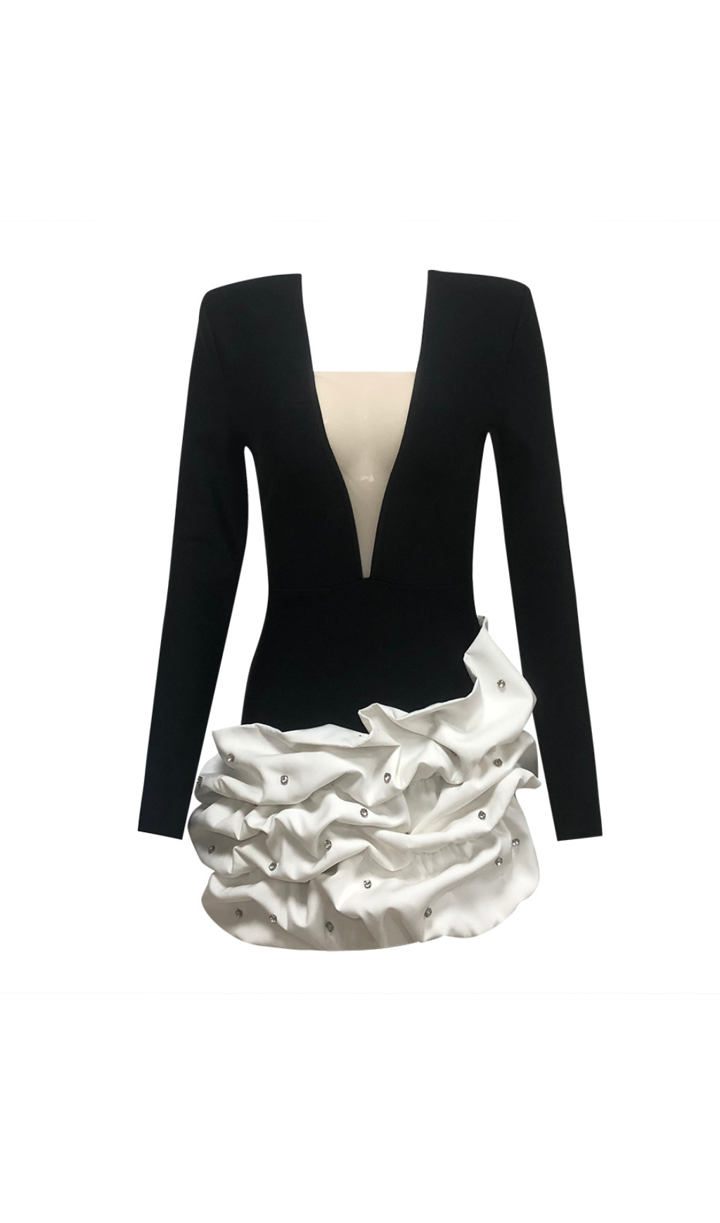 TRACY OCEAN WAVES MINI BLAZER DRESS
