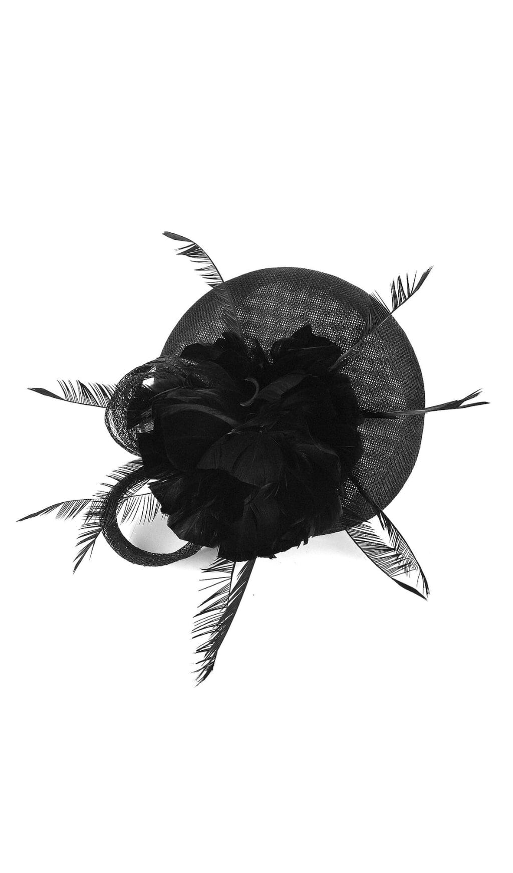 2_65d6a374-599e-451f-90a6-64574cc6f981 FEATHER FLOWER FASCINATOR TOPPER FOR WEDDING