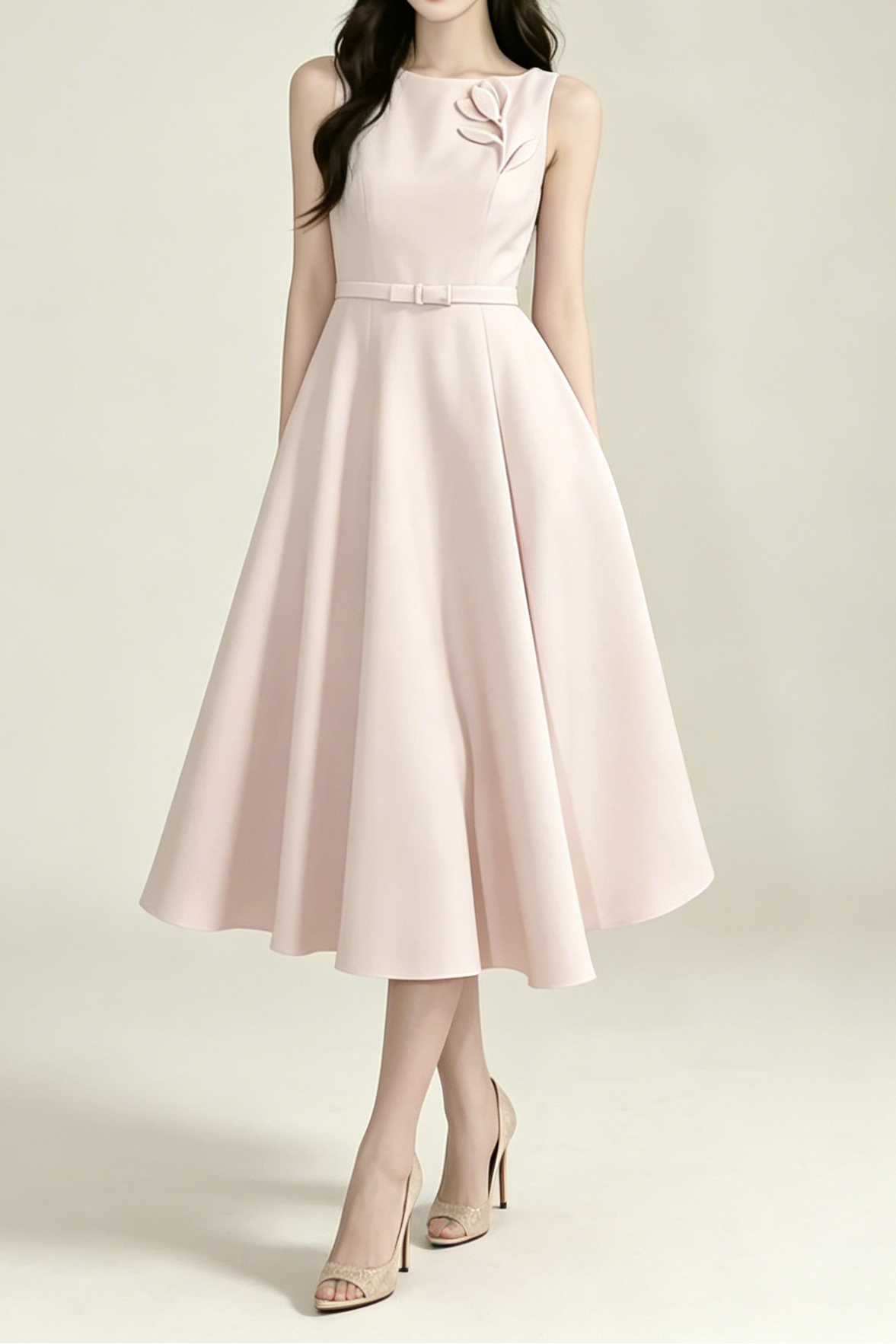 2_6ef72f1c-ed74-4d54-a103-2d418749d468 BLUSH 3D FLORAL SLEEVELESS MIDI FORMAL DRESS