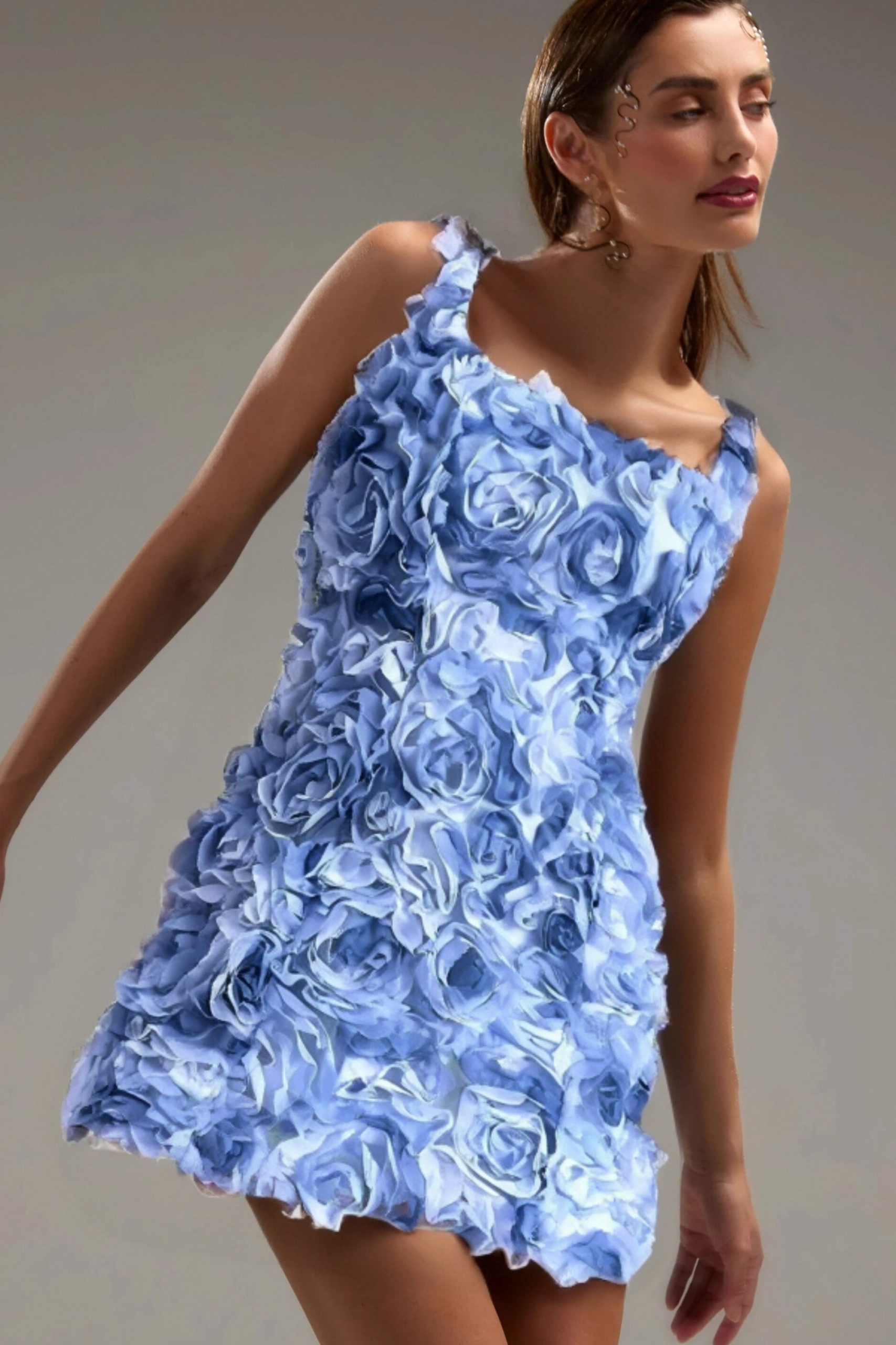 2_73bdc0db-b2cf-4cb5-a8b6-12afd534faa5 BLUE FLORAL MINI DRESS FOR PARTY