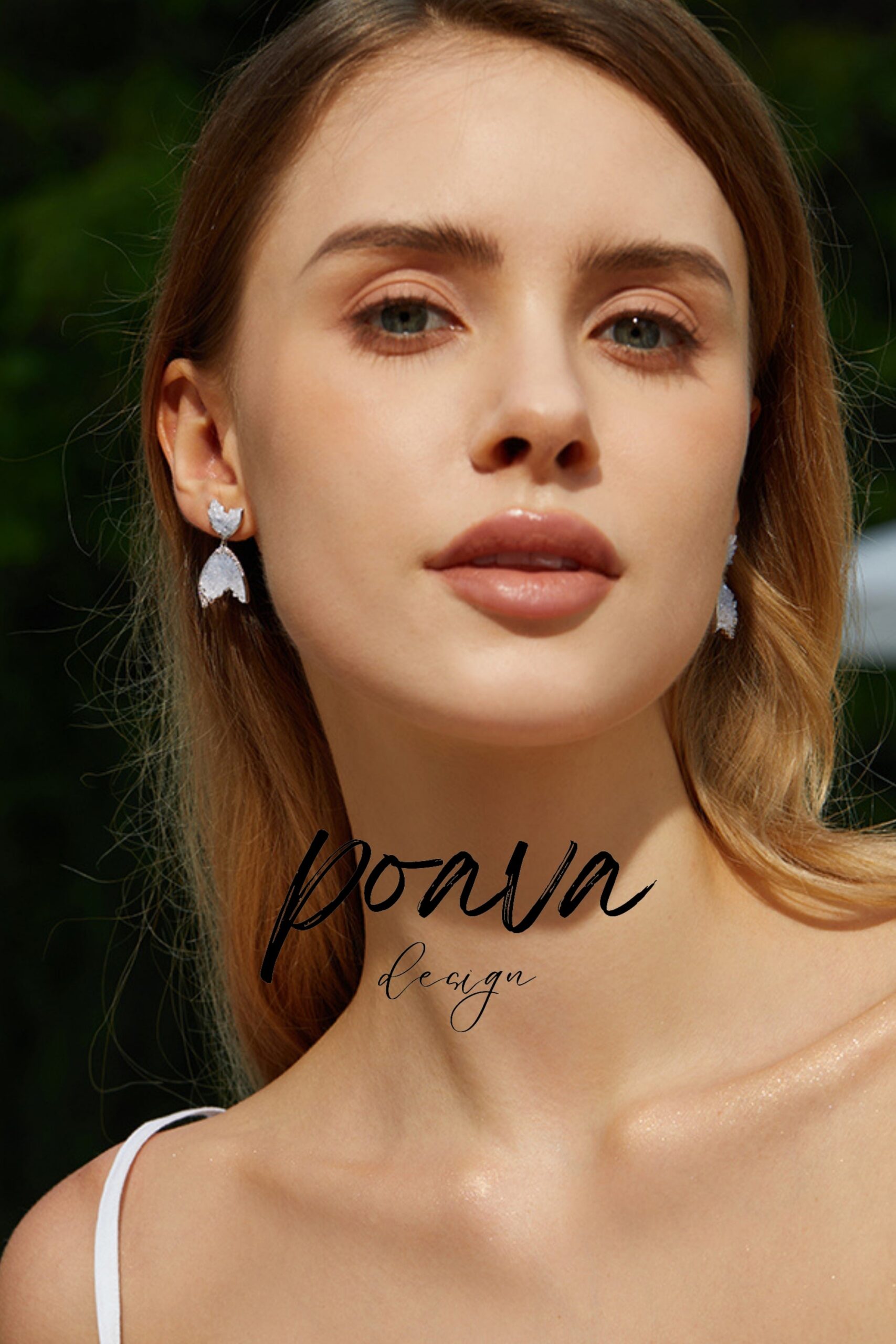 GLITTERING MERMAID EARRINGS FOR WEDDING PARTY