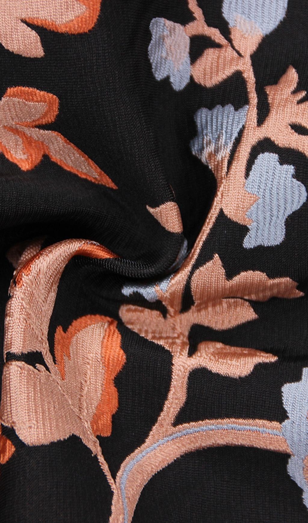 JACQUARD TWO PIECE SET FOR EVENING PARTY