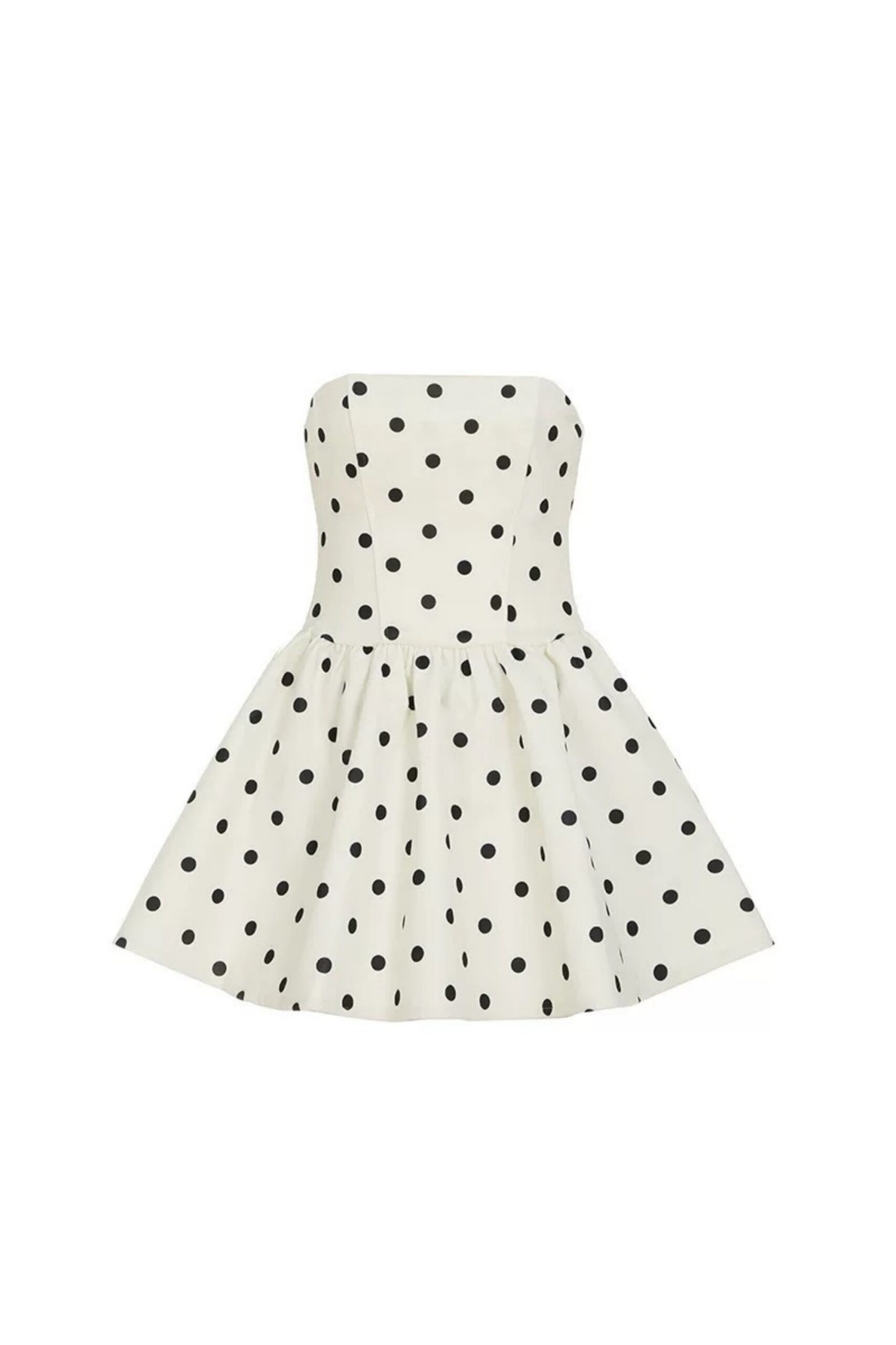 LUMI DOT STRAPLESS MINI DRESS FOR PARTY