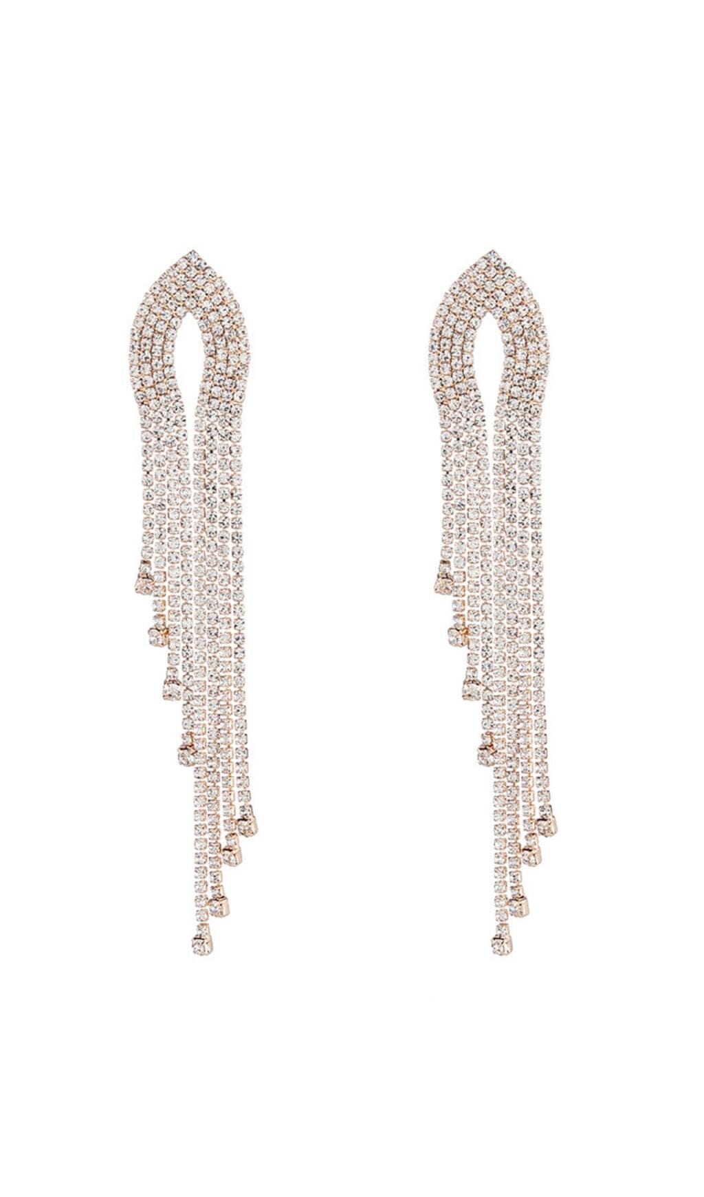 2_eb95696d-9fea-4696-b60e-5fcec5e5d2c9 SILVER DIAMANTE TASSEL DROP EARRINGS FOR PARTY
