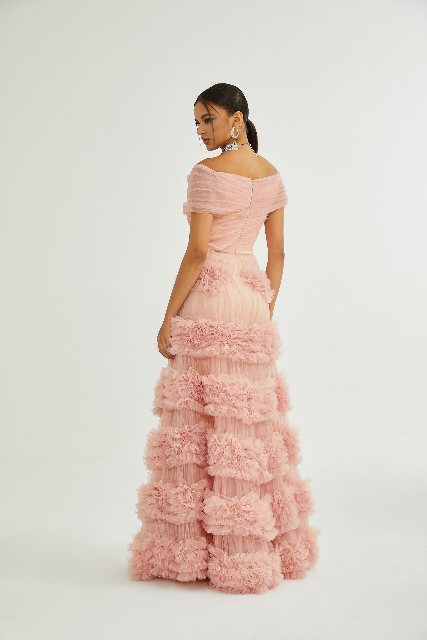 SOLÈNE TIERED MAXI DRESS FOR WEDDING GUEST