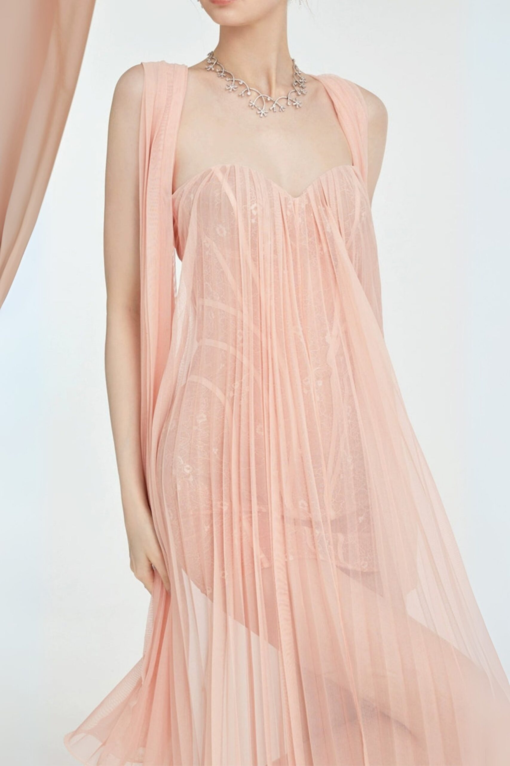 318_b82c8dd2-b0c1-43dd-82ca-bf02e6655383 THEA STRAPLESS MESH BACKLESS PINK MAXI DRESS