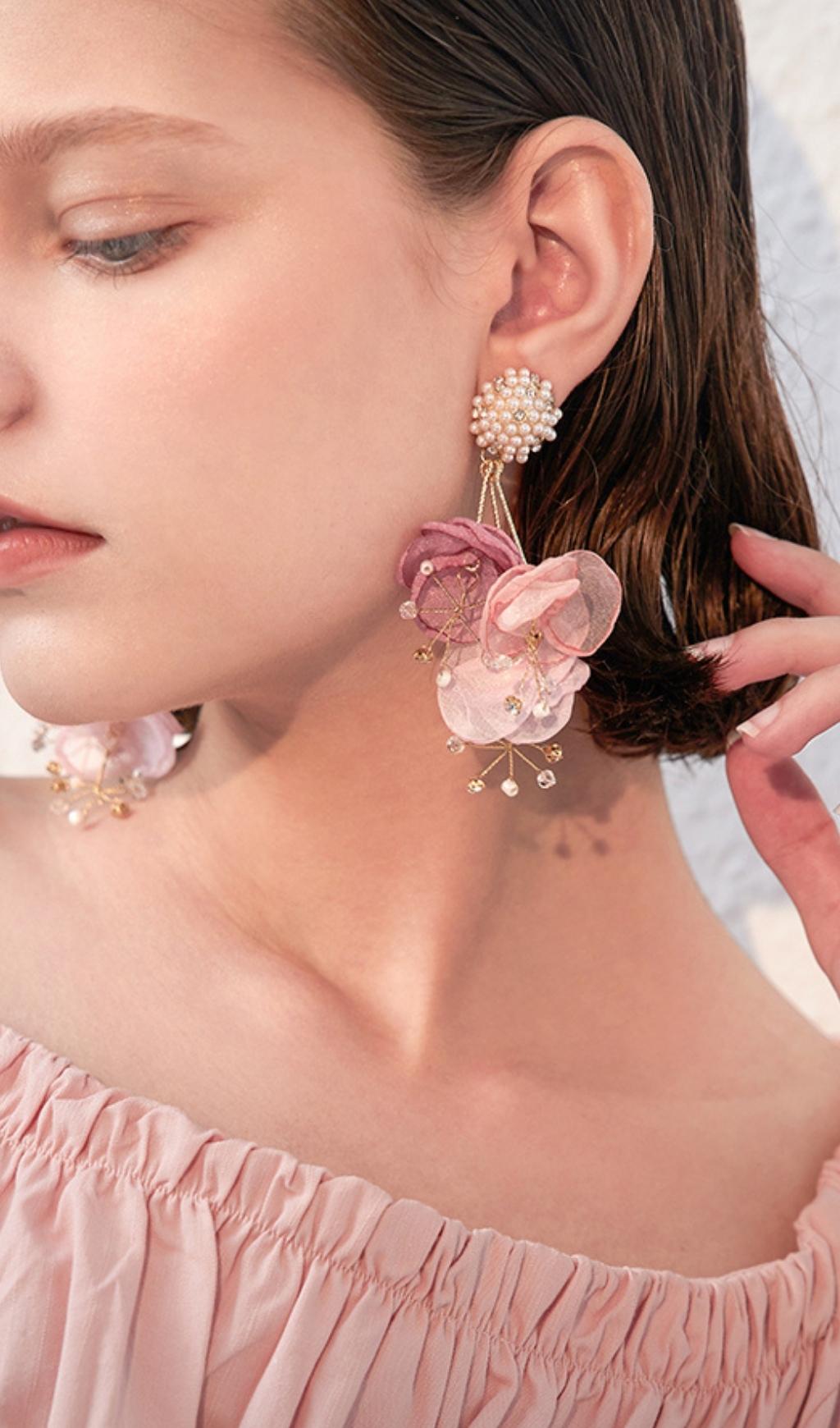 32_c8eb5af3-1323-44f6-8616-2d7d71a6b834 PINK PEARL FLORAL DROP EARRINGS FOR WEDDING