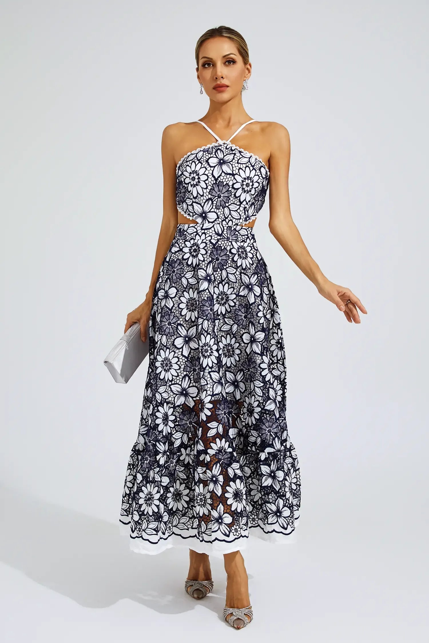 LITZY MAXI DRESS FOR EVENING PARTIES