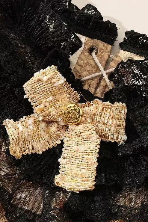 VINTAGE FISHBONE CORSET GOWN FOR ANNUAL MEETING
