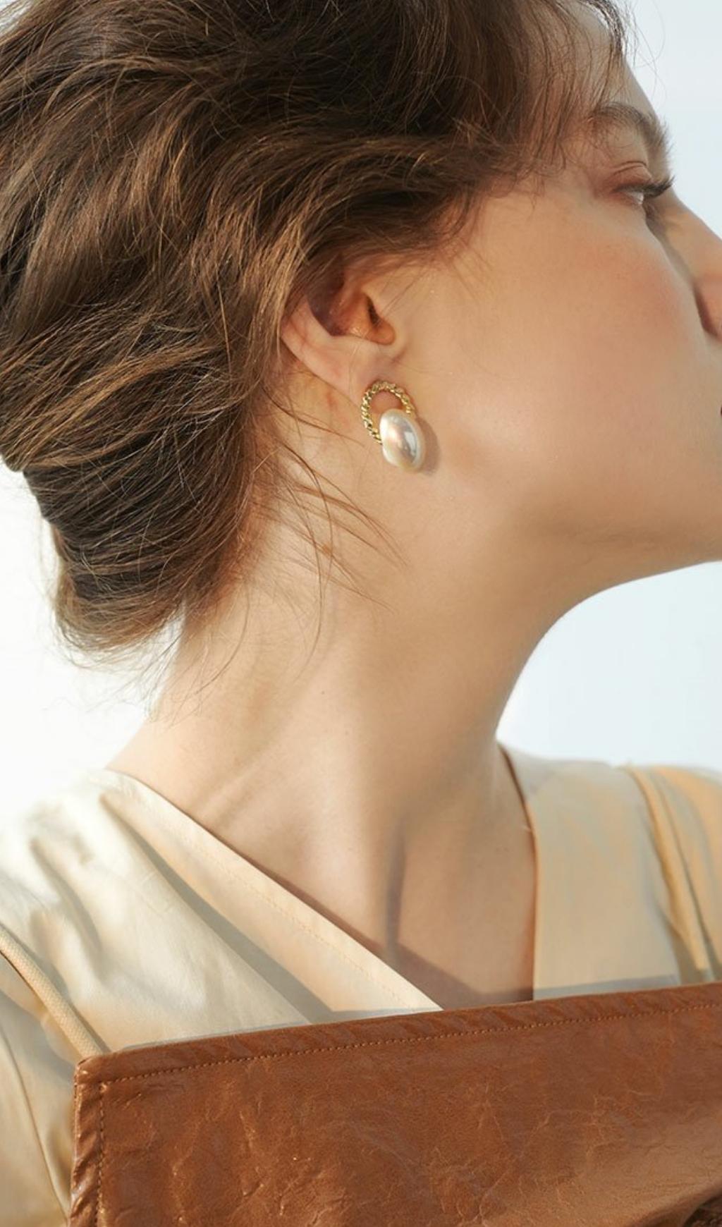 SILVER PEARL DROP EARRINGS FOR WEDDING