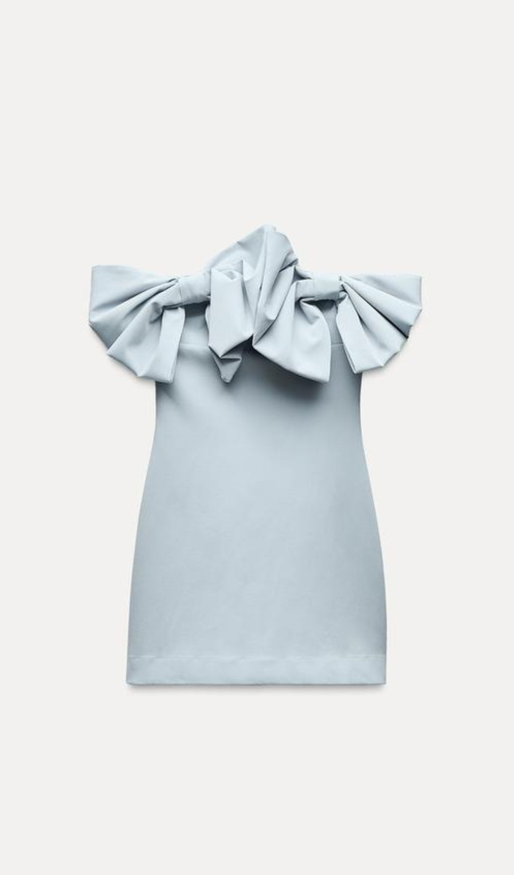 STRAPLESS BOW DRESS: ELEGANT COCKTAIL SILHOUETTE