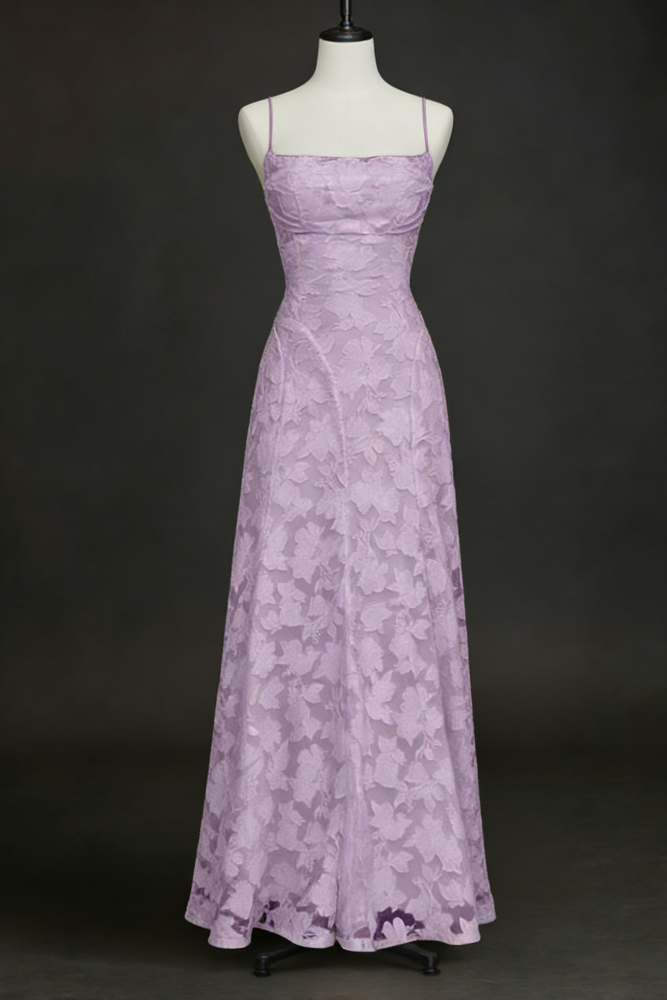 FRANCIS MAXI DRESS PURPLE | ELEGANT A-LINE FORMAL