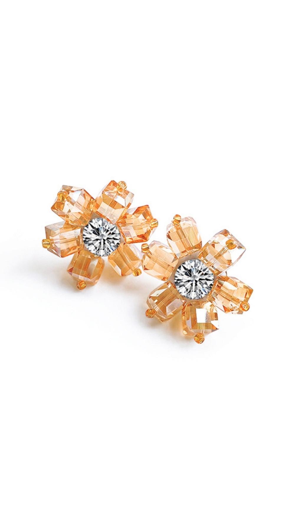 38_29fb84f5-bd25-4096-b712-f7952b6763d4 GOLD CRYSTAL 3D FLOWER EARRINGS FOR WEDDING
