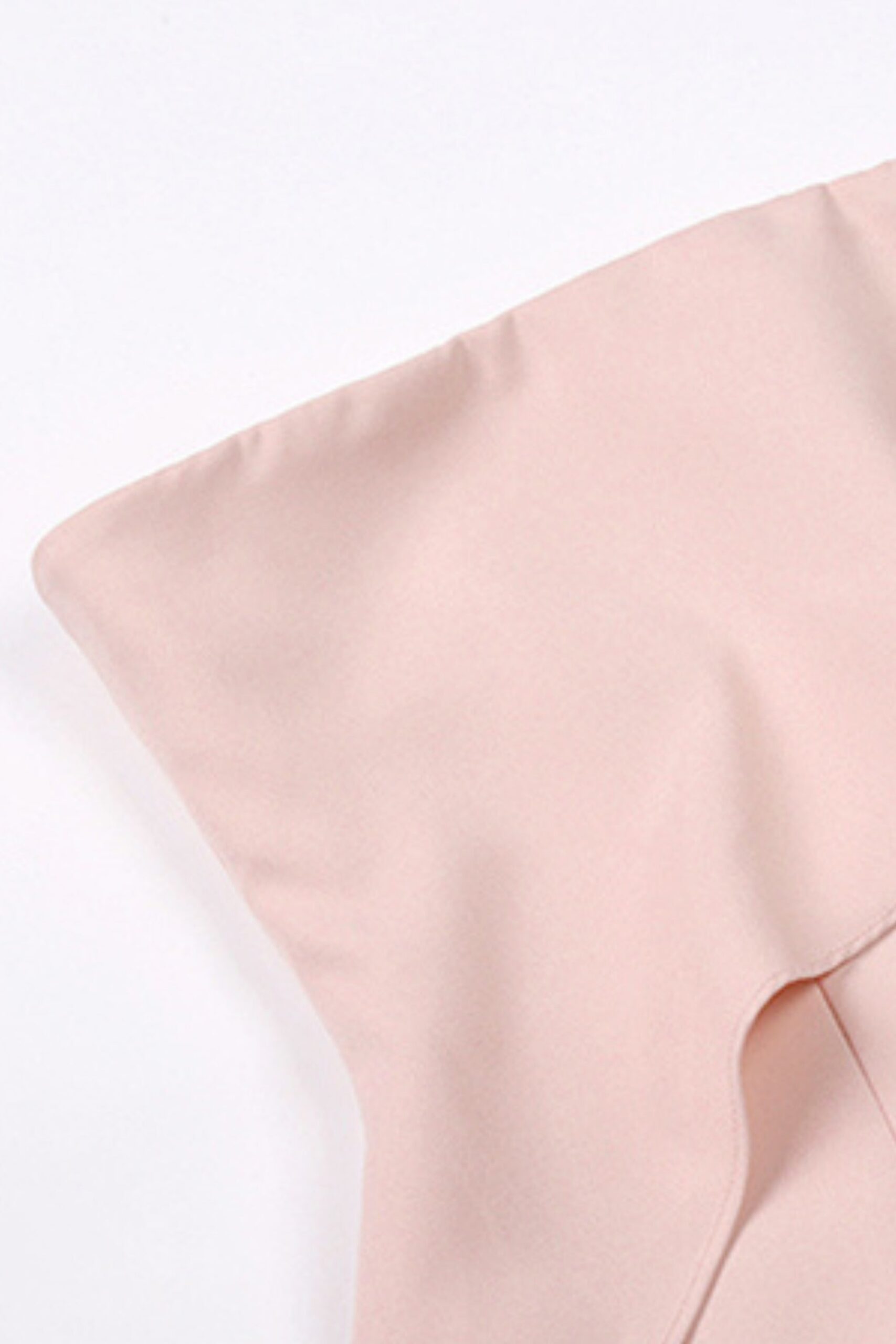 SLEEVELESS RUFFLE BANDAGE MINI DRESS PINK PARTY