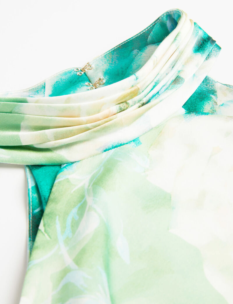MARCIANO PRINT DRESS FOR EVENTS