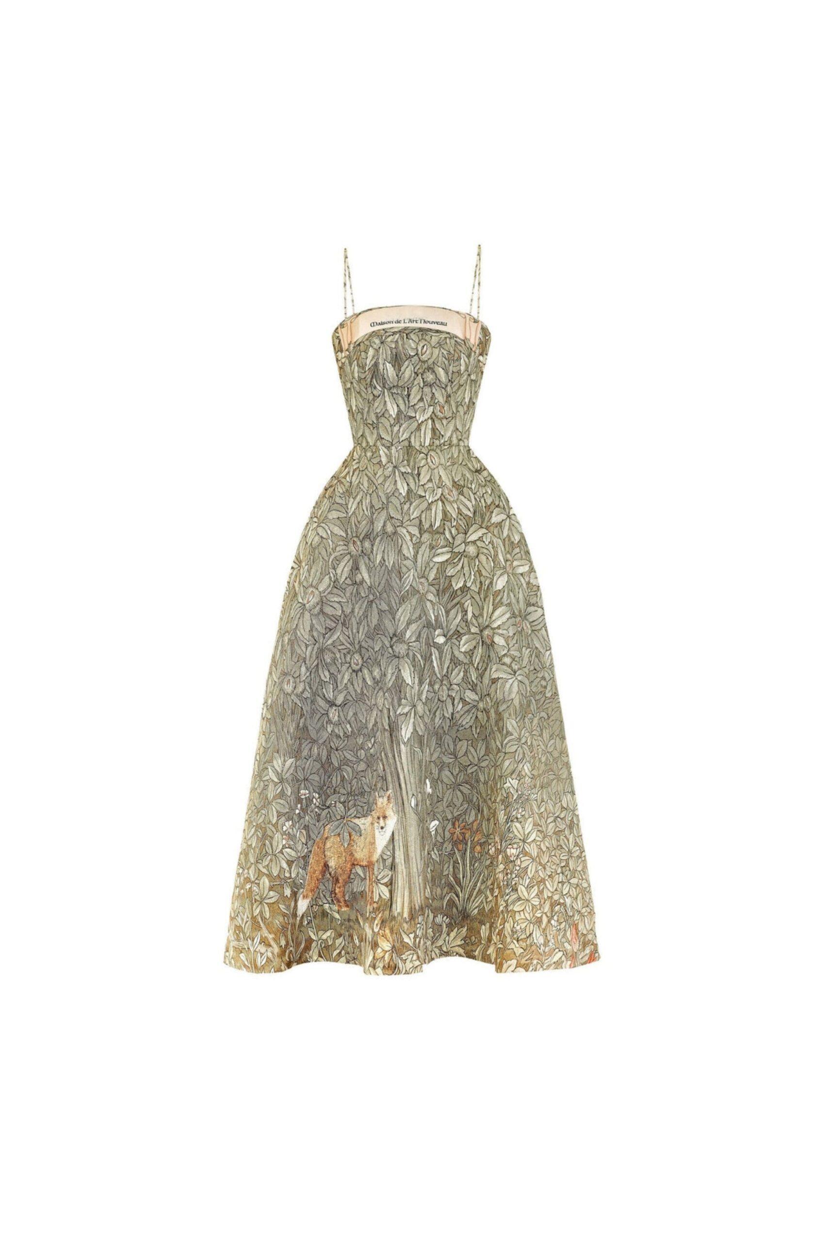 JUNGLE MIDI DRESS IN CHOCOLATE, BOHO CASUAL
