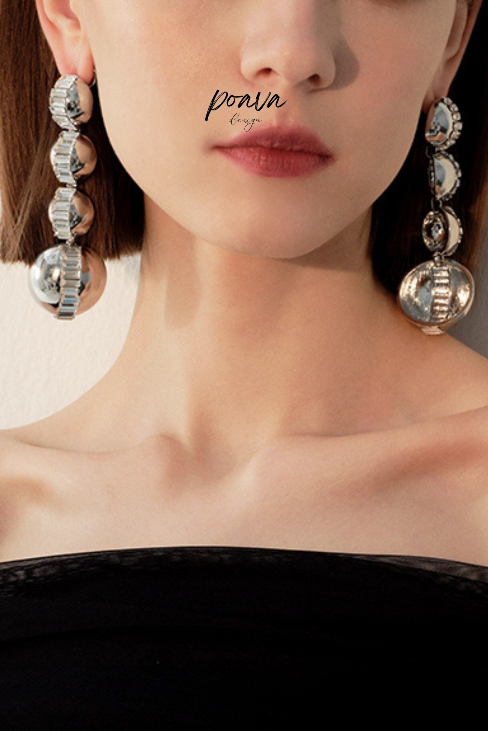 CIRCLE DROP EARRINGS FOR WOMEN ELEGANT OCCASION