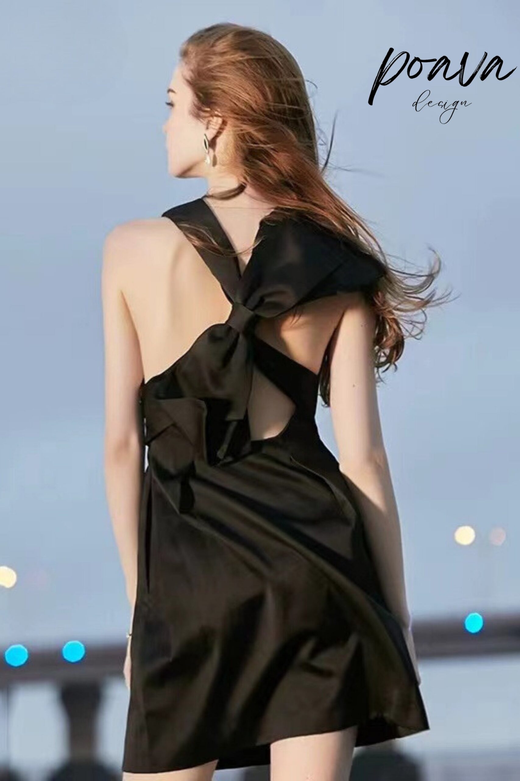 3_d6e40724-c562-4aa9-9d8b-98978954380b BOW MINI DRESS BLACK COCKTAIL PARTY