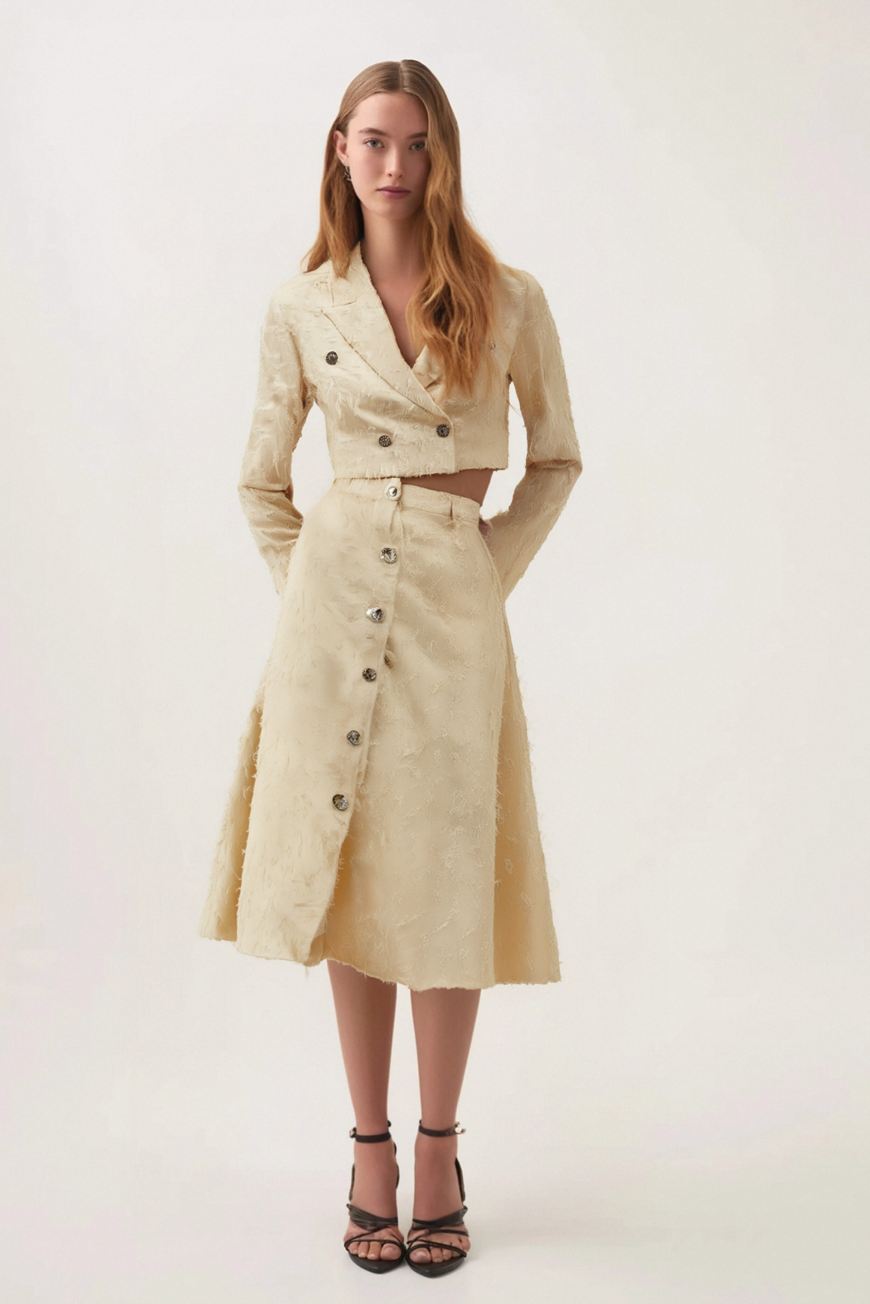 3_e61b9e00-f74a-4147-b423-d9a84a2b7003 KARINE WHITE FRINGED MATCHING SET JACKET SKIRT