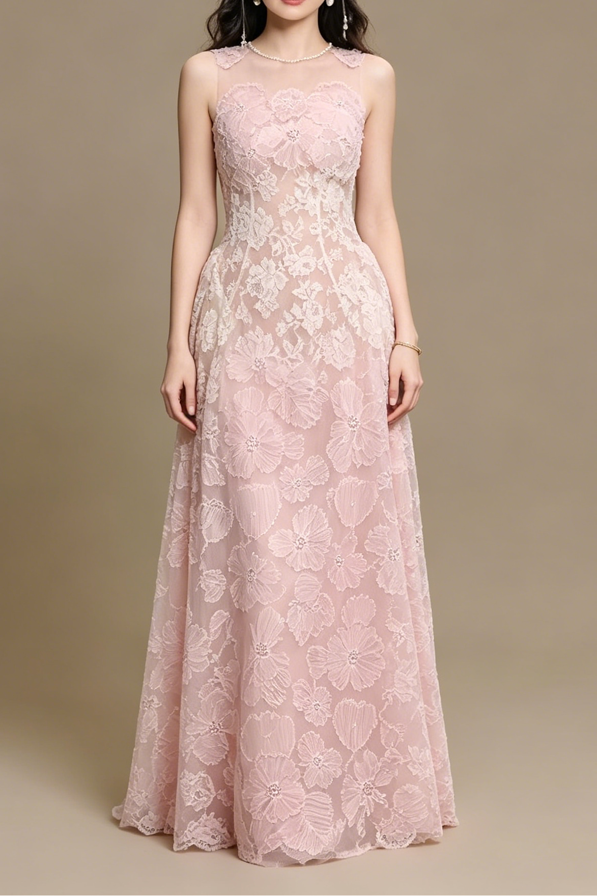 3_e72f5e47-9cad-4ea2-b4c1-aaf36c1c7504 PINK 3D FLORAL BEADED MAXI DRESS