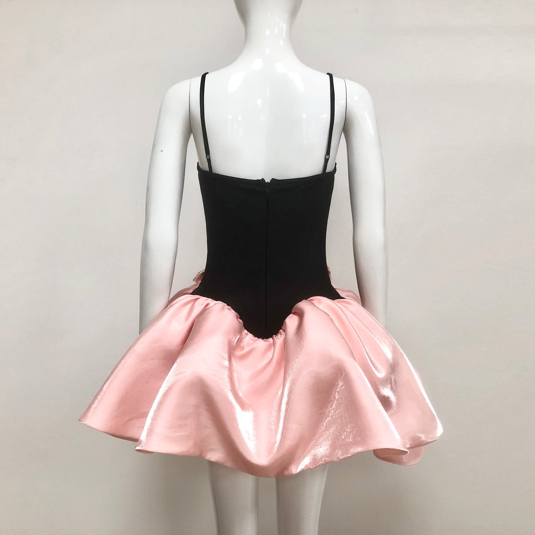 VALERIE TWO-TONE BOW DRESS FOR COCKTAIL PARTY