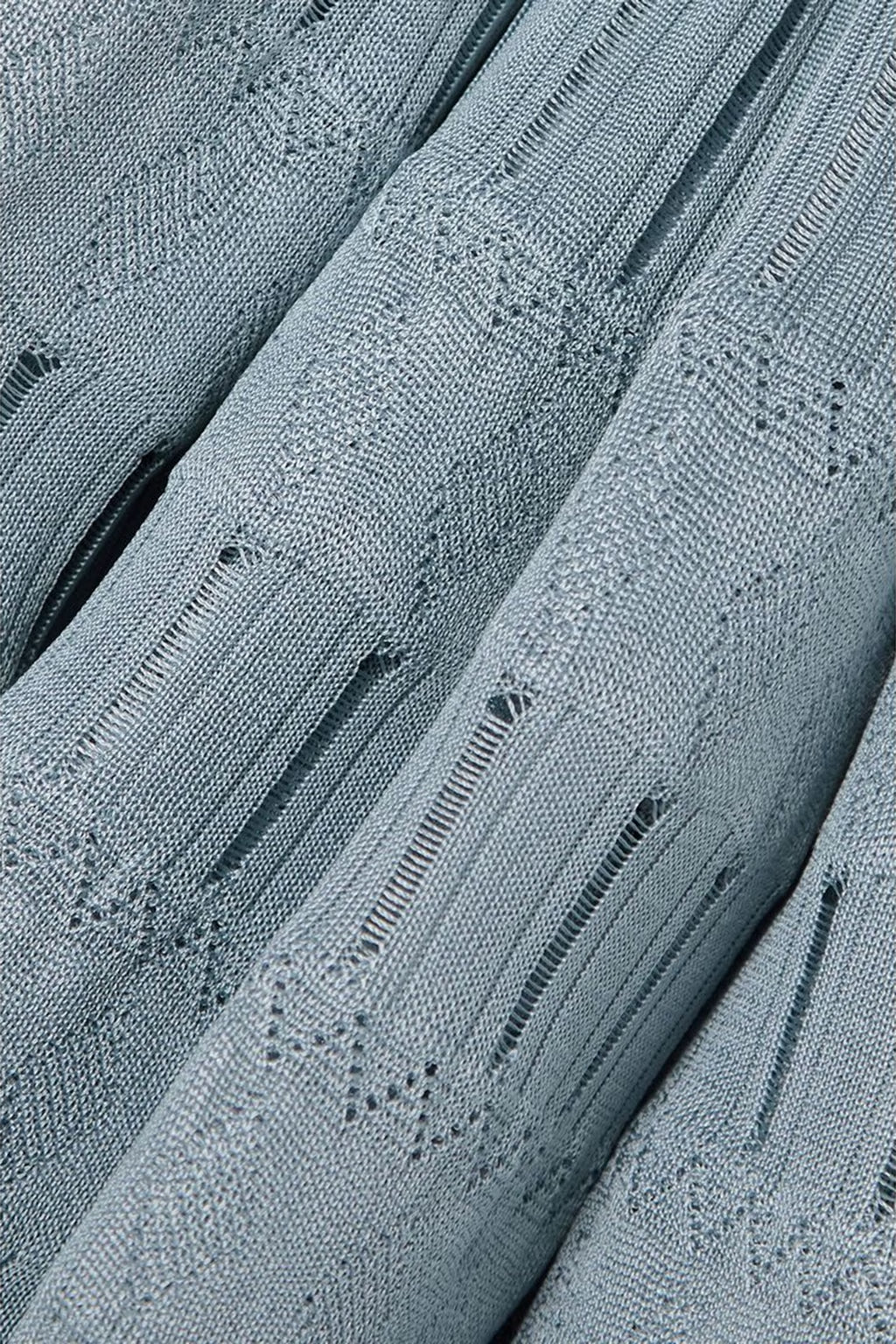 RIBBED POINTELLE KNIT MINI DRESS FOR WORK