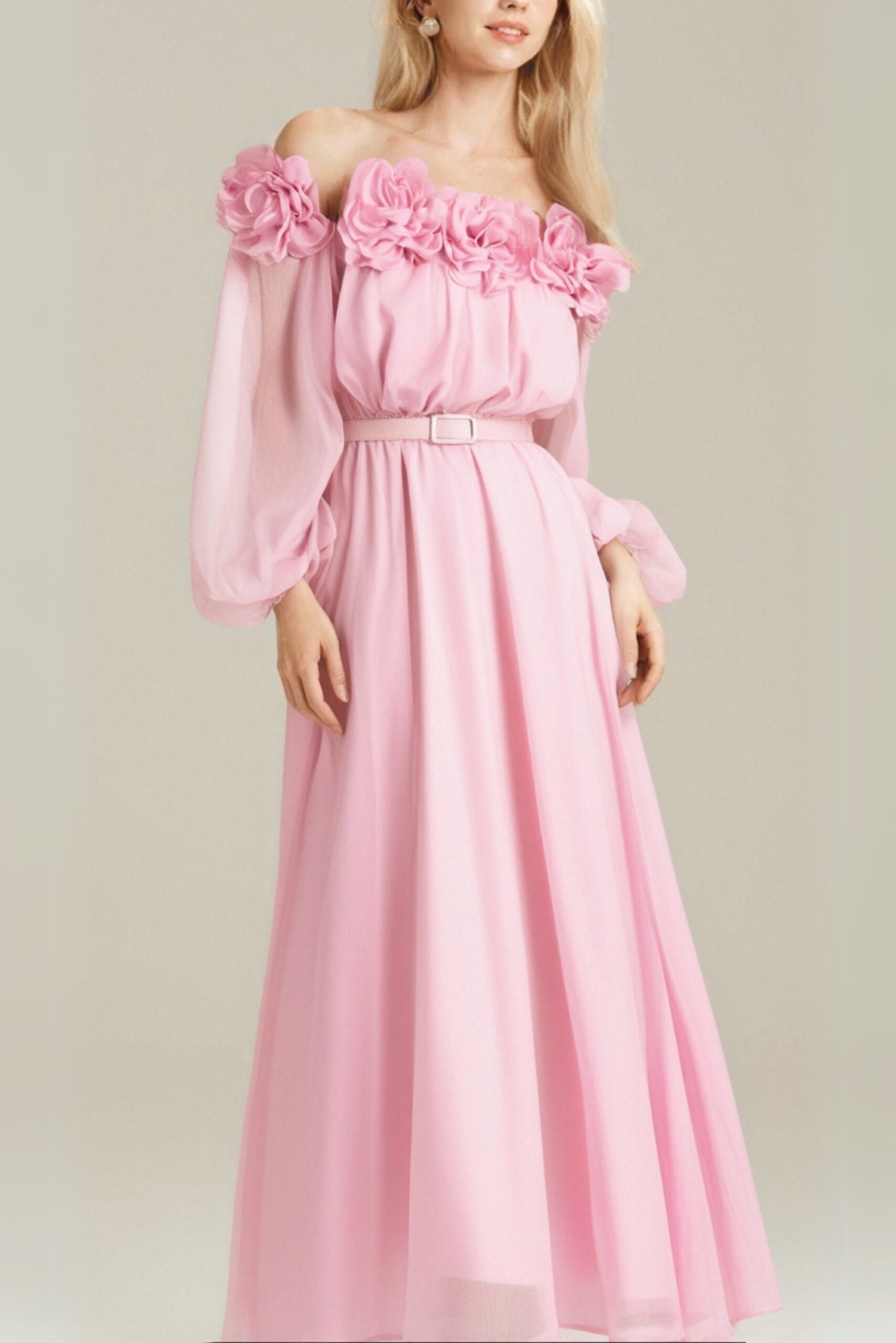 431_2fdf0cca-09ff-4fbb-9000-0f12f9485f8f ASCELLA FLORAL SHOULDER MAXI DRESS IN PINK