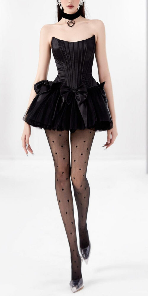 Mael Femme COPPÉLIA DRESS-Black Mael Femme COPPÉLIA DRESS-Black