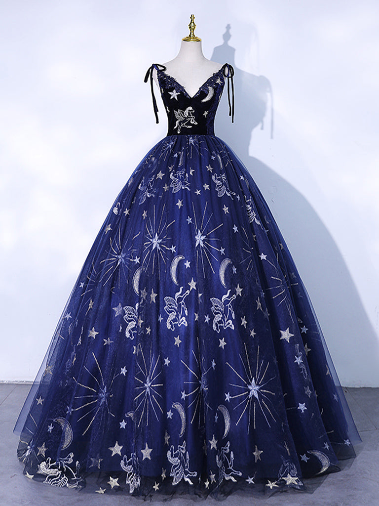 46_a754a176-6e94-43c0-89e9-2a36fe4850e3 BLUE LACE MAXI DRESS FOR EVENING PARTY