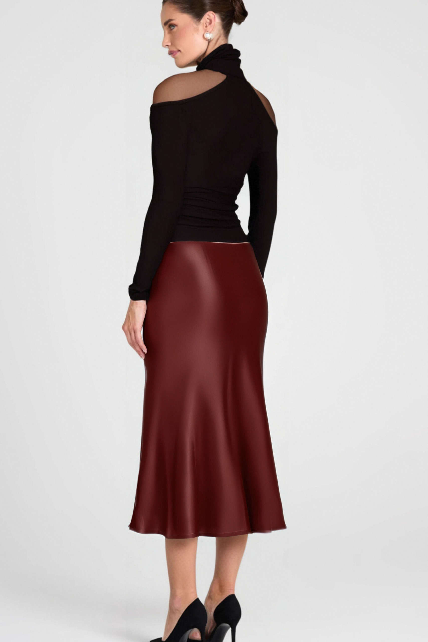 4_004775aa-6e7a-4426-96db-73ebb9bac4dd ODETTE BLACK RUCHED JERSEY TOP FOR NIGHT OUT