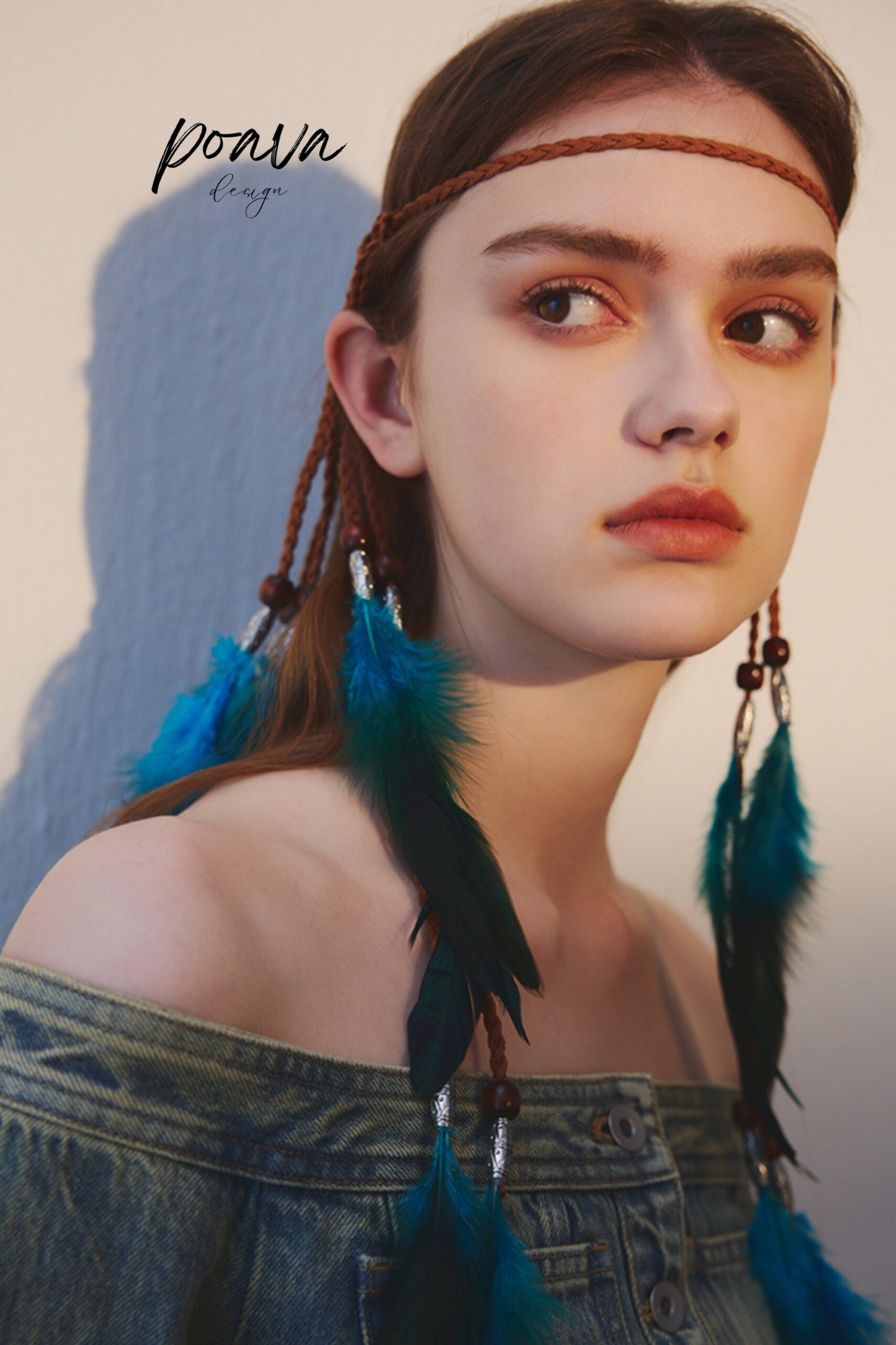 4_0696085b-c1d5-419e-809d-04f7812bc08b BOHEMIA BLUE FEATHER HEADBAND | BOHO PARTY WEDDING