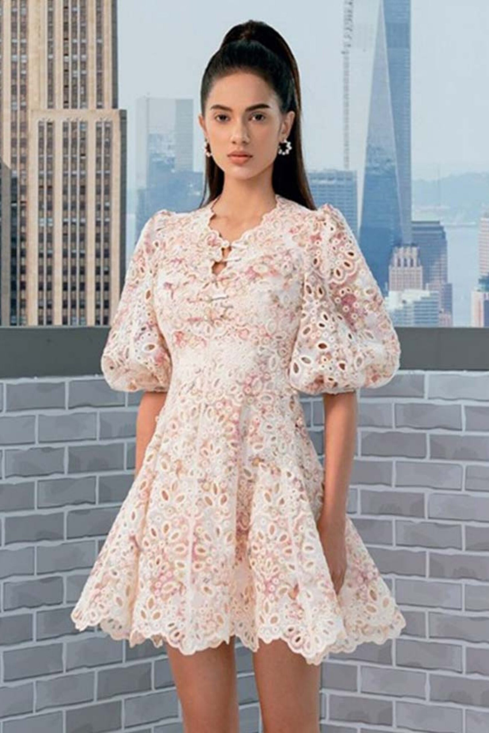 4_09f3fe63-a97d-4934-869c-d5854965504f PUFF SLEEVE CUT-OUT BACKLESS FLORAL MINI DRESS
