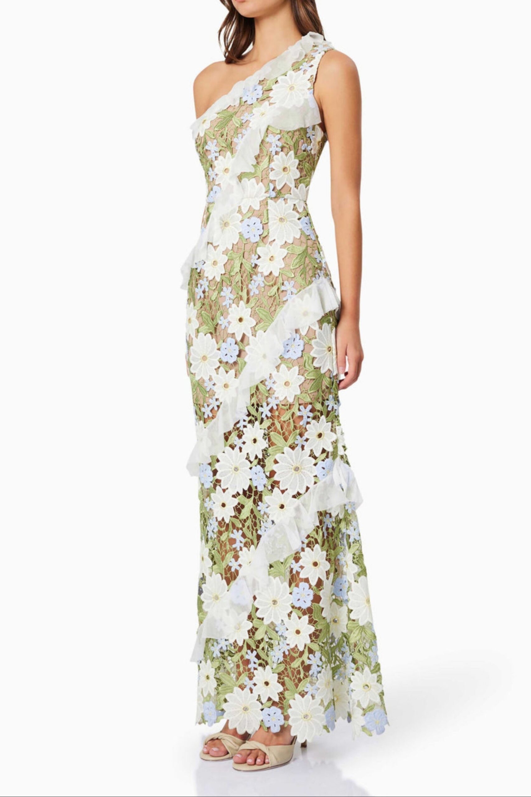 FLORA MAXI DRESS, A-LINE, WEDDING GUEST