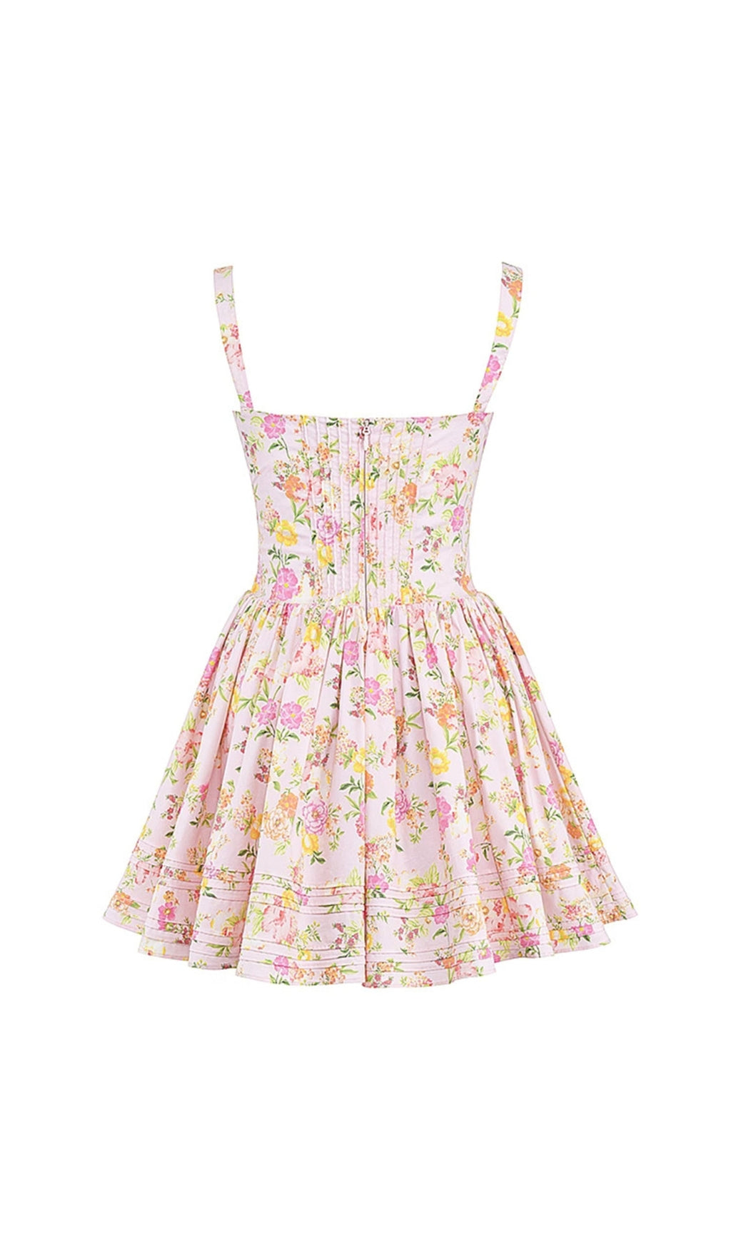 4_37a2fa09-1474-4607-b540-2a67db7ab703 FLORAL COTTON MINI DRESS FOR PARTY