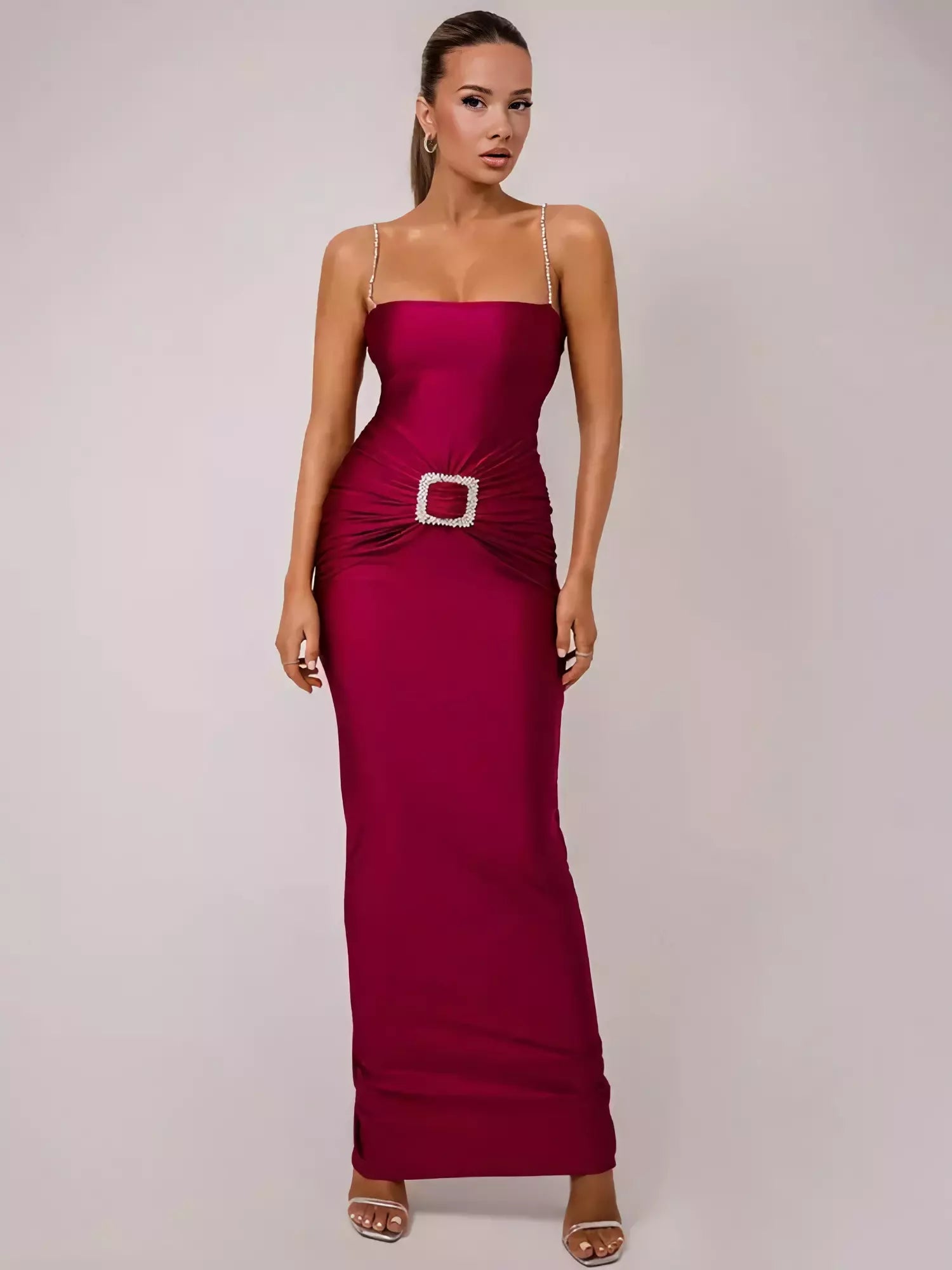 ABRIL MAXI DRESS, ELEGANT SILHOUETTE FOR WEDDINGS