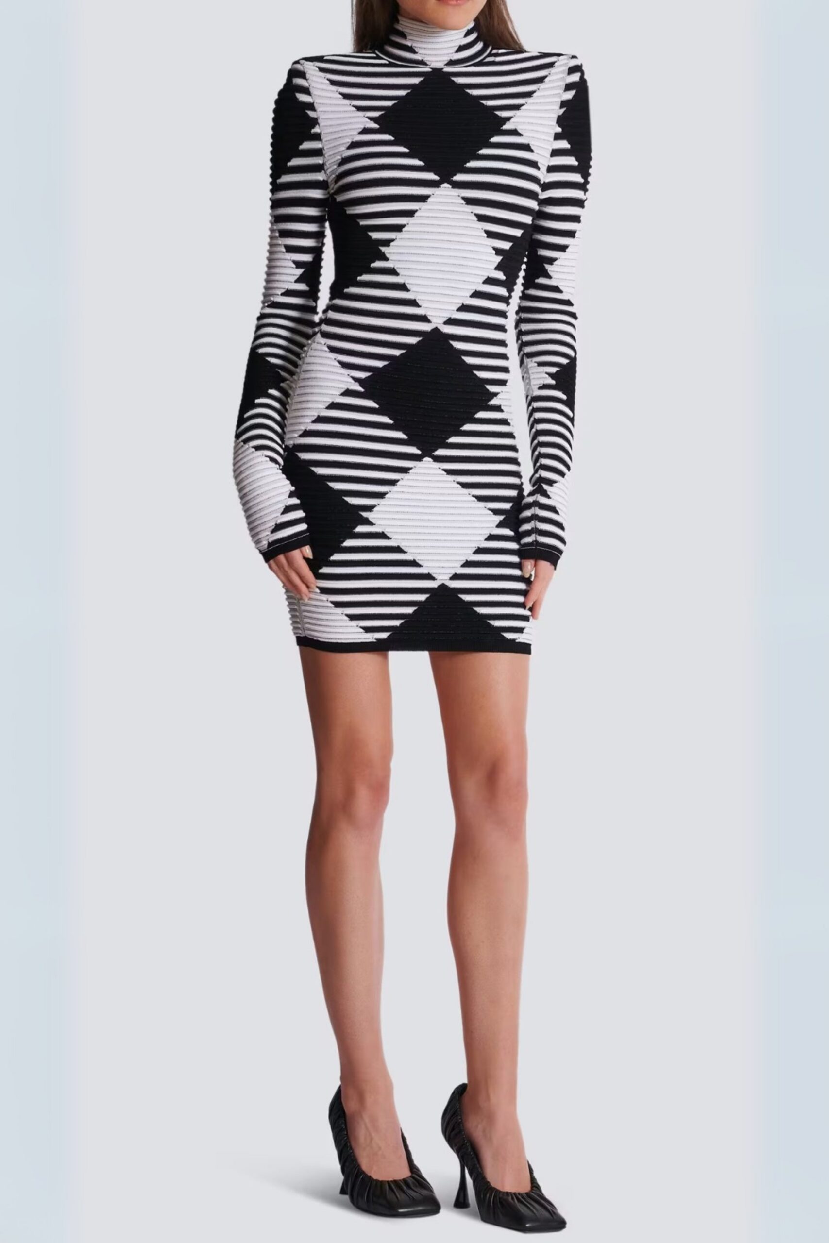 54_7a5a361f-ea1a-43f1-94ec-a4ef436ed781 MINI ROLLED GINGHAM KNIT DRESS FOR DAY